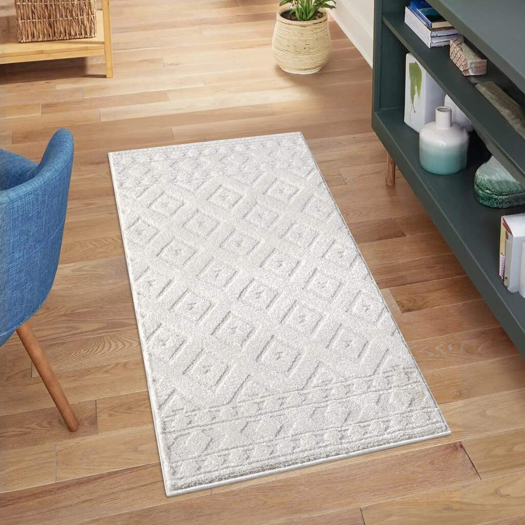 Carpet City Teppich "LOUNGE 9999" rechteckig 15 mm Höhe Kurzflor-Teppich Mo günstig online kaufen