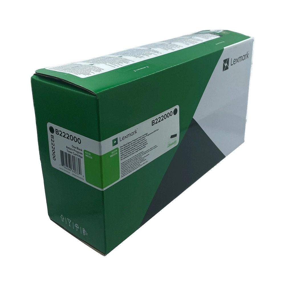 Lexmark Lexmark B222000 Rückgabe Toner (1.200S). Nachfülltinte (für Lexmark, x, Zuverlässig über die gesamte Lebensdauer)