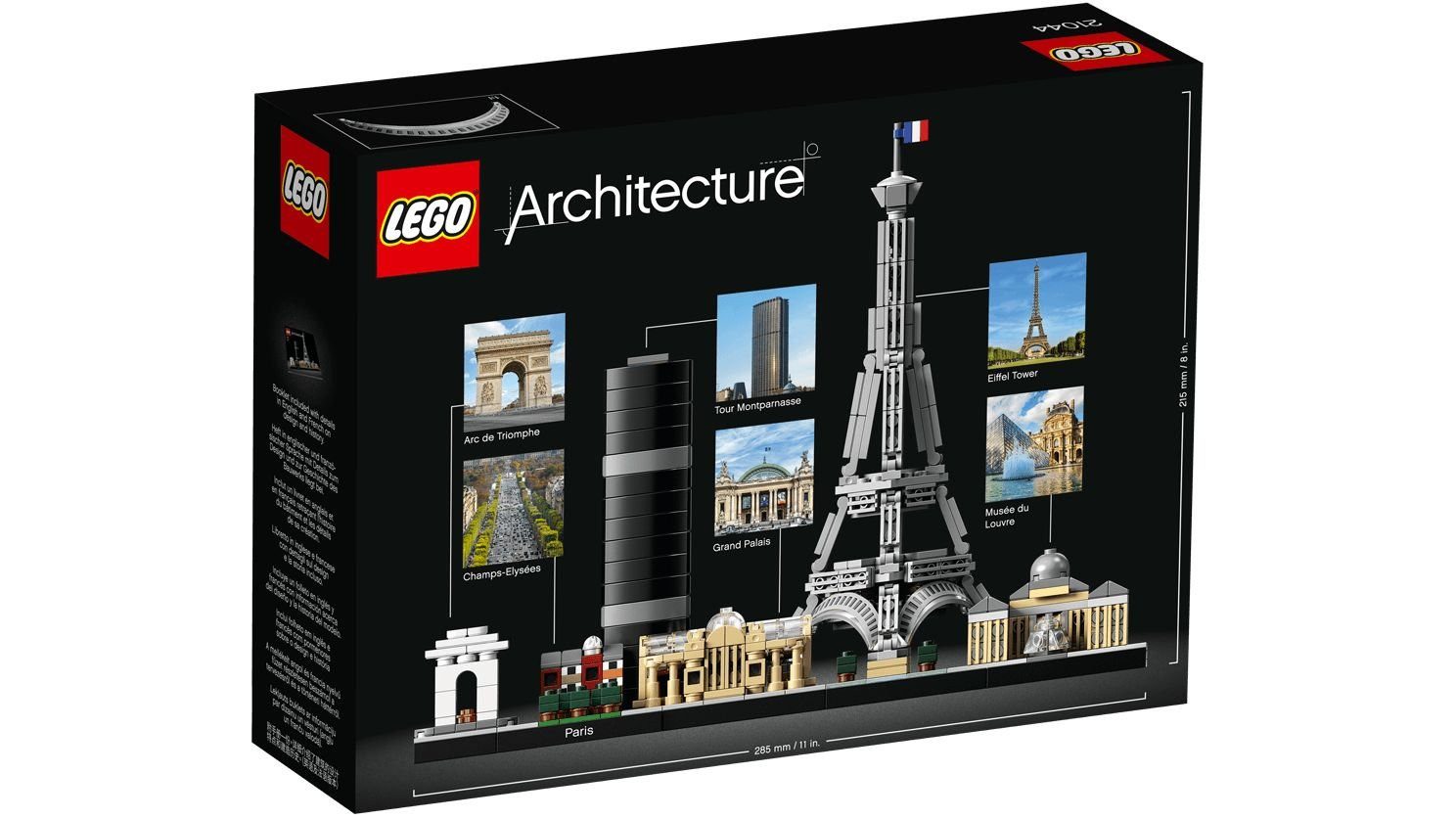 LEGO® Architecture Paris - 21044 NEU! Teile 649x Spielbausteine
