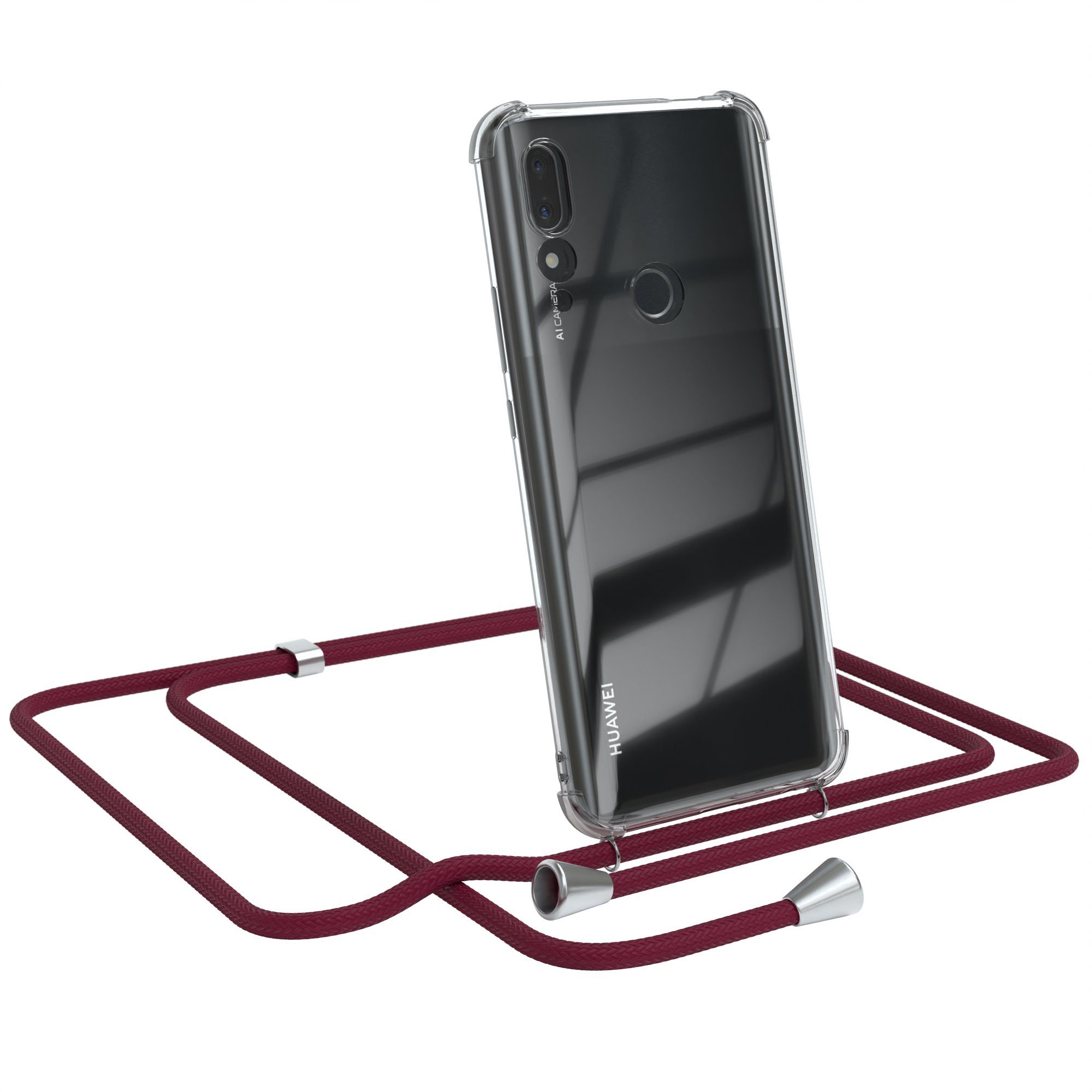 Handykette Hülle mit Kette für Huawei P Smart Z/Y9 Prime 2019