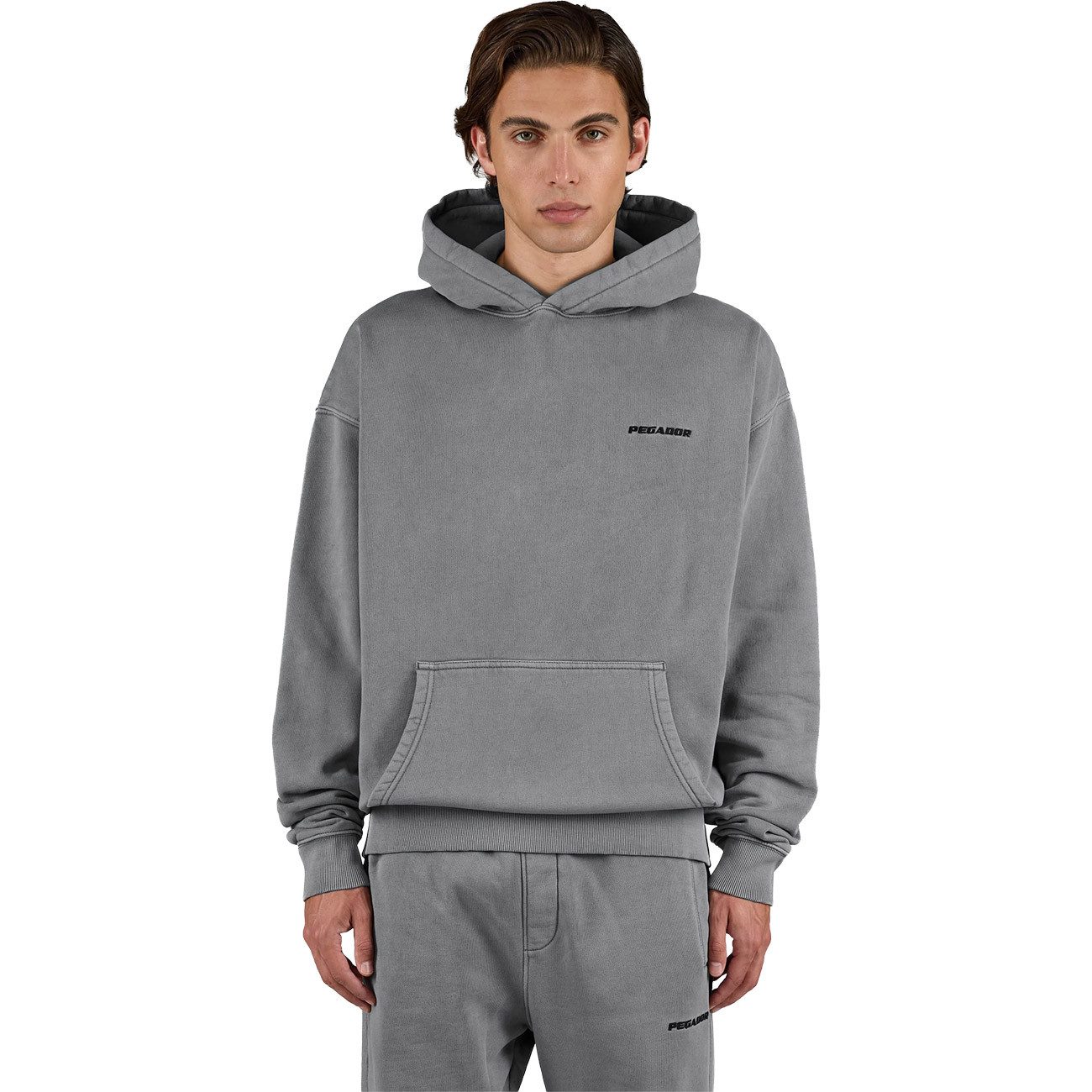 PEGADOR Hoodie Logo Oversized Hoodie Logo günstig online kaufen