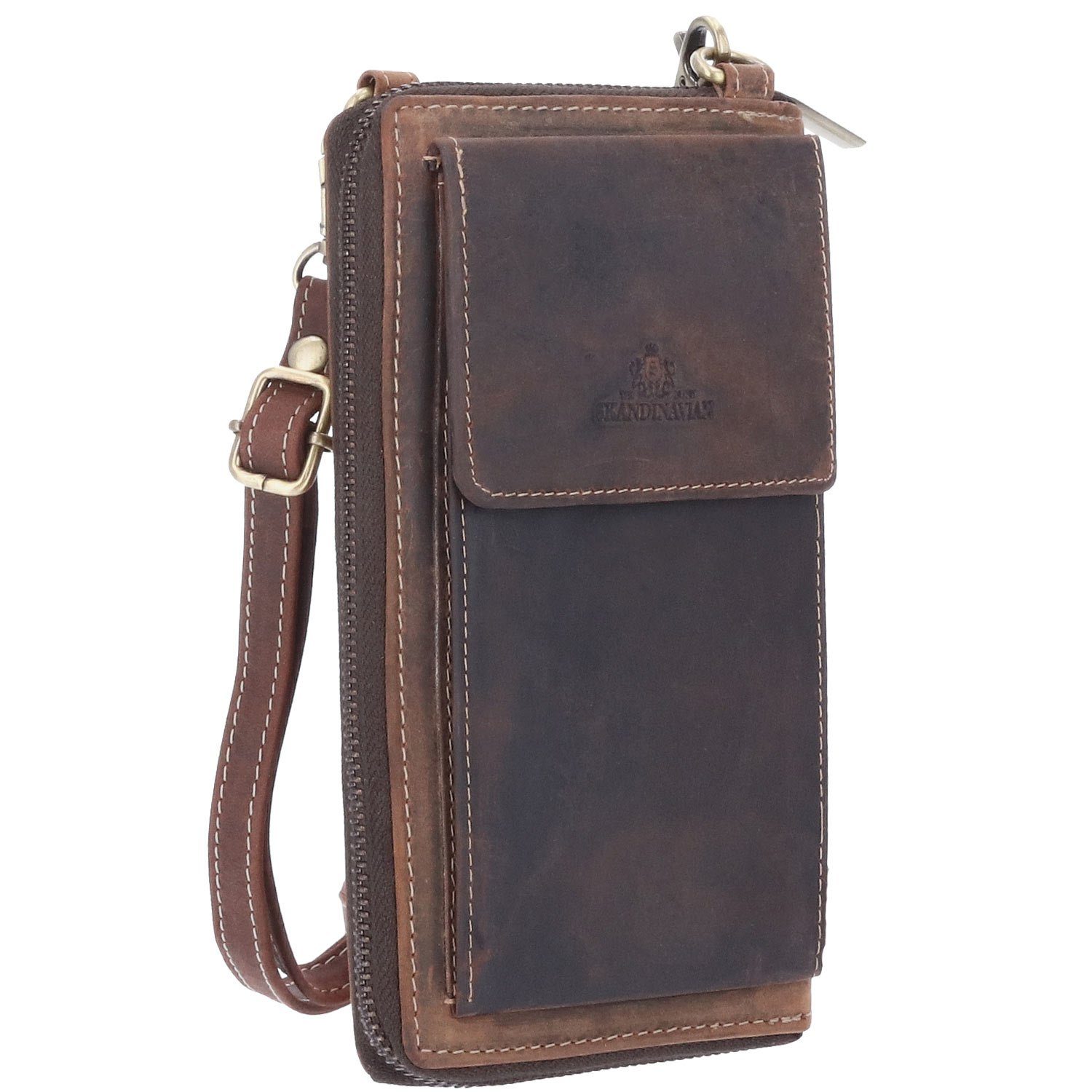 The Skandinavian Brand Umhängetasche The Skandinavian Brand Leder Multifunk günstig online kaufen