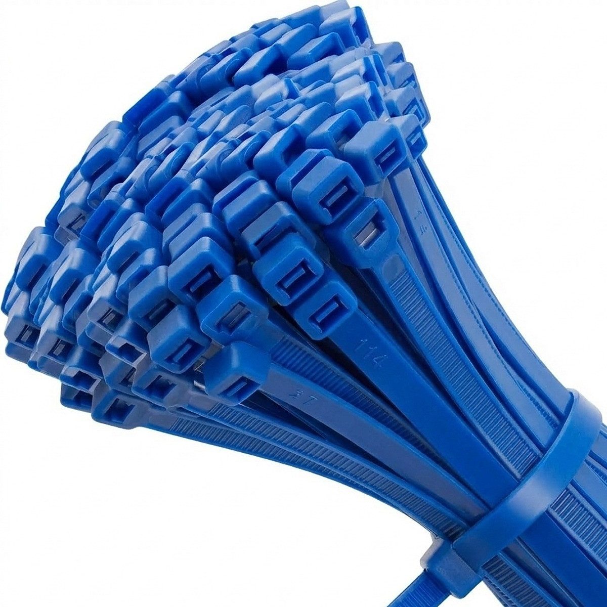 MK24 Handelshaus Kabelbinder Nylon PA6.6, 100 x 2,5 mm, blau (1000-St)