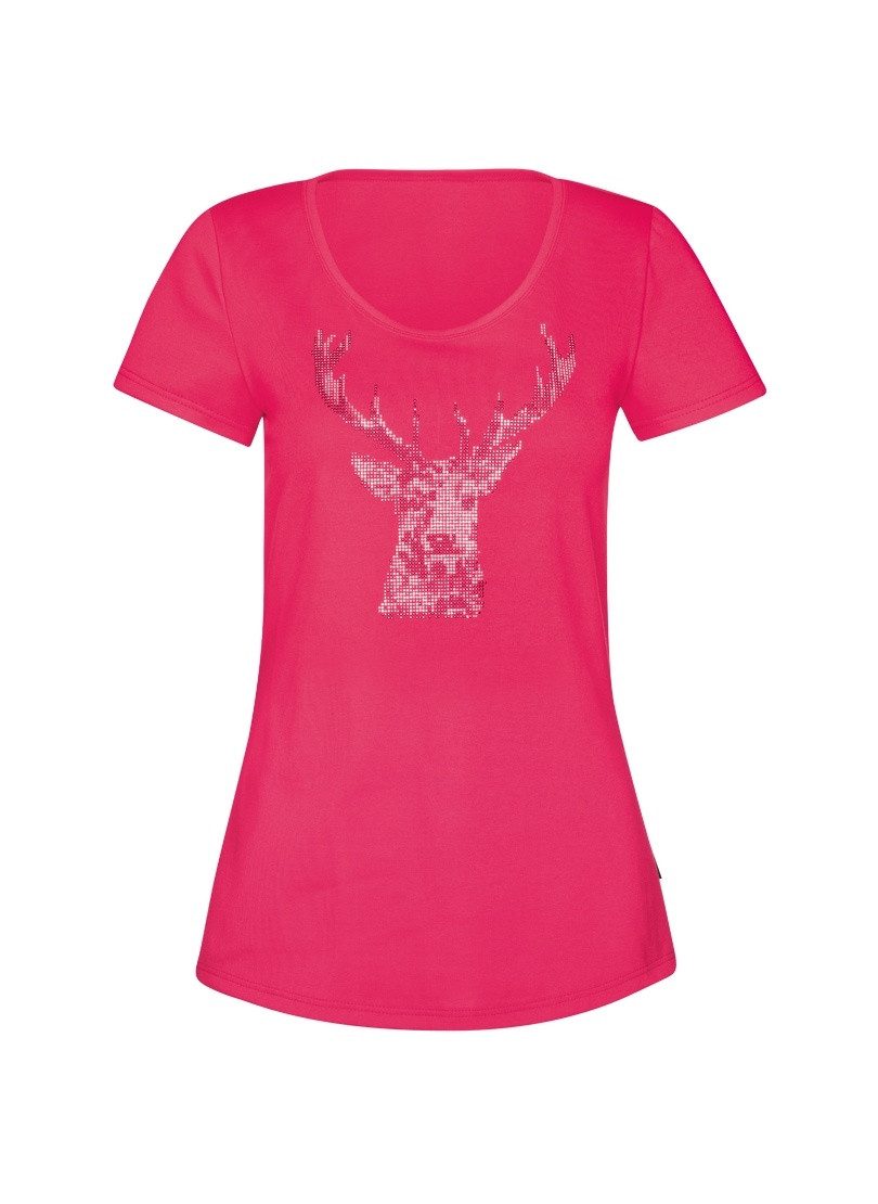 Trigema T-Shirt TRIGEMA T-Shirt Glitzer-Hirsch (1-tlg) günstig online kaufen