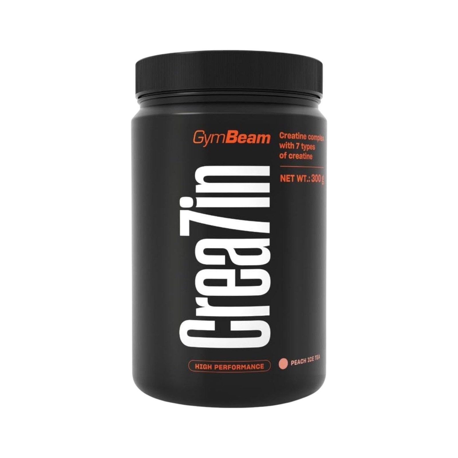 GymBeam Crea7in - Kreatin - 300 Gramm Pulver, 7 Formen von Kreatin in einem Produkt, Vegan