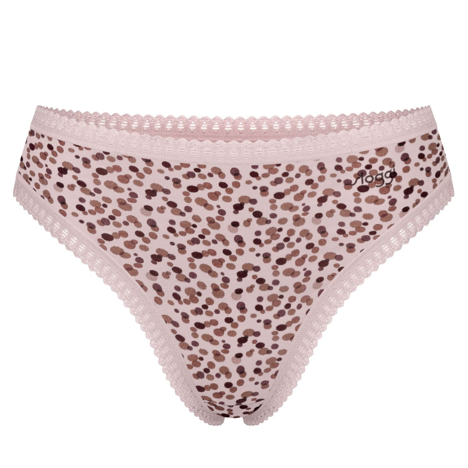 sloggi Slip High Leg Go Crush (Set) Spitzenapplikation