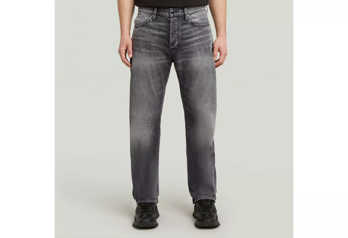 G-Star 5-Pocket-Jeans Contor 3D Regular Straight Fit, Baumwoll-Denim