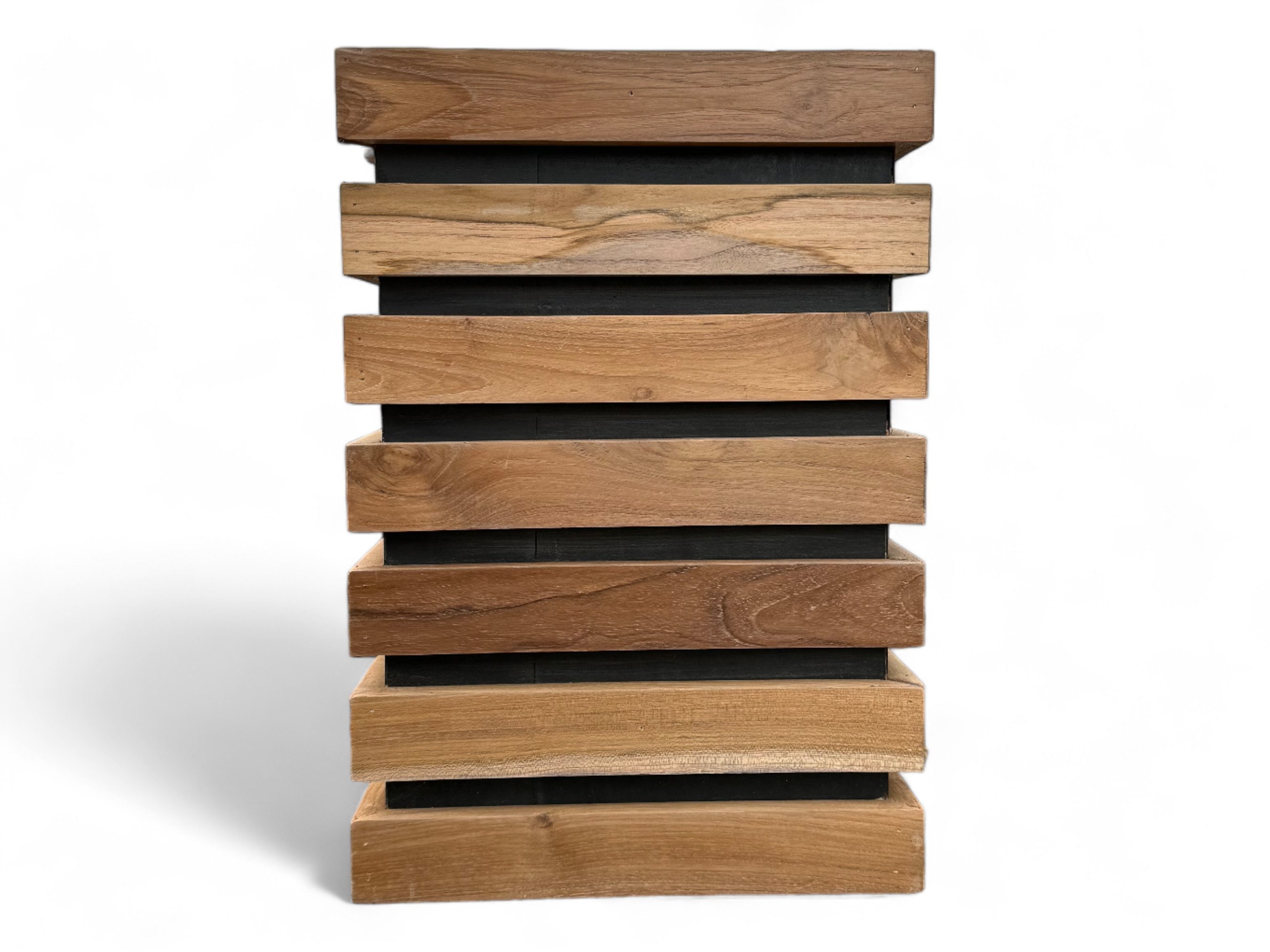 FaHome Blumenkasten Holz Blumenkasten – Blumenkübel Balkonkasten Pflanzkasten (40&70x30x30 cm), Handgefertigt Modern mit Holzlatten
