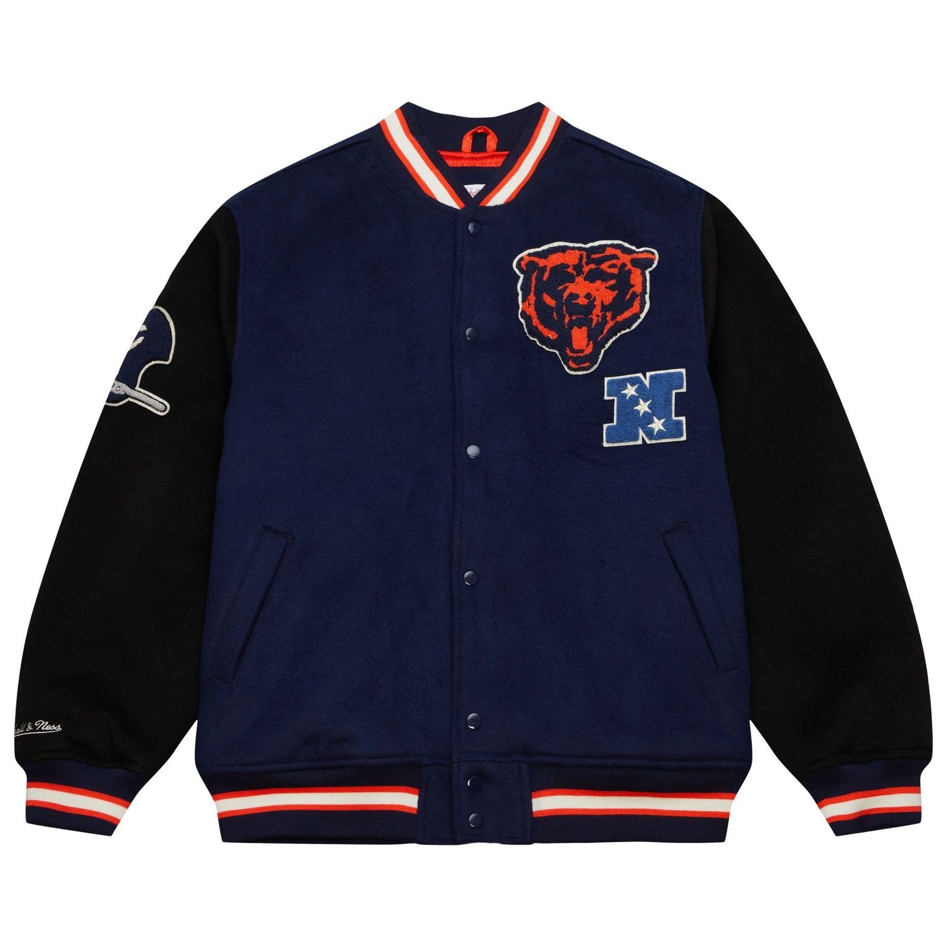 Ness & Bears Collegejacke Mitchell Legacy NFL Chicago Wool Varsity