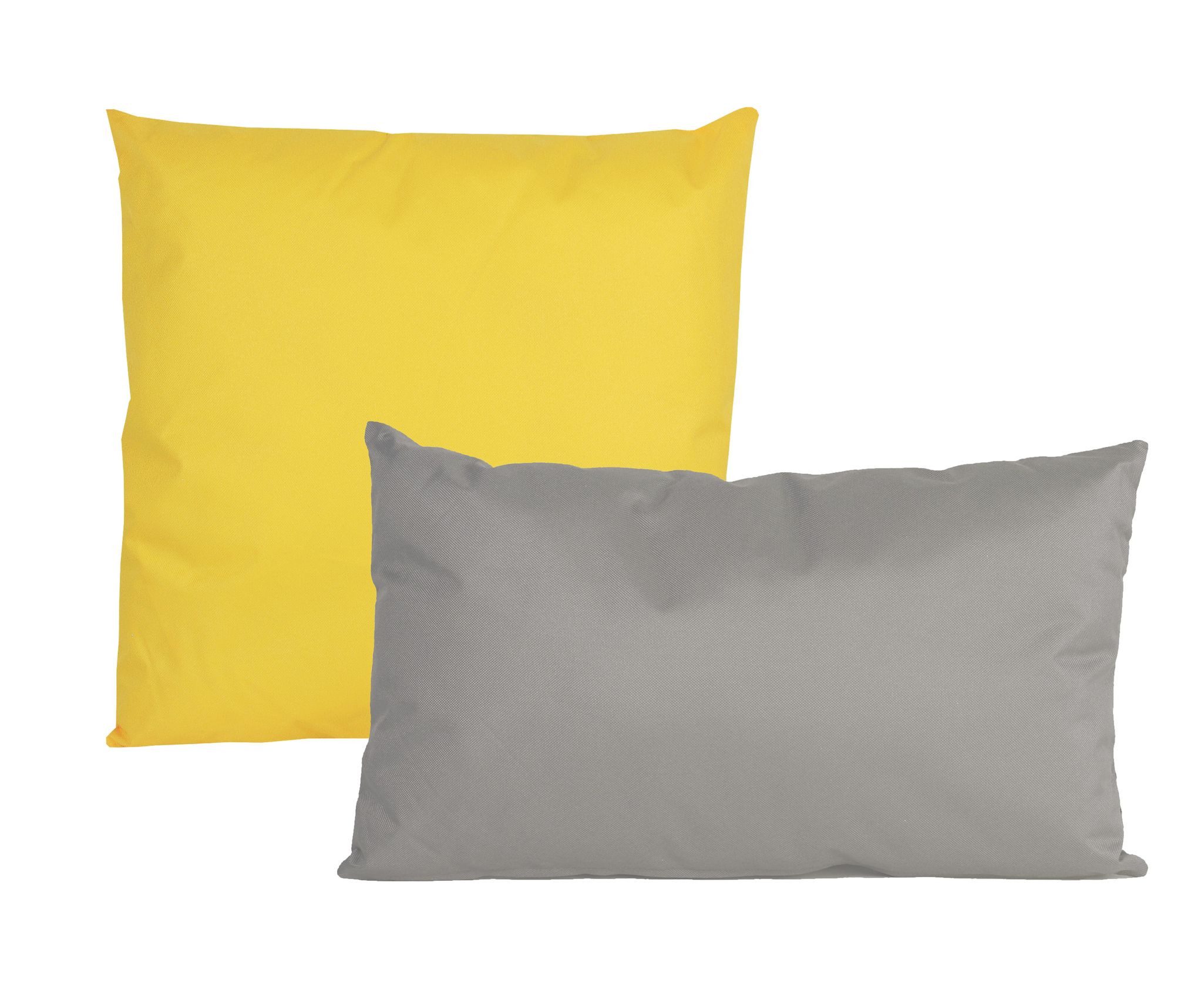 JACK Sitzkissen JACK 2er Set 2-farbiges Wende Outdoor Lounge Kissen 45x45cm + 30x50cm, inkl. Füllung, Robust, Strapazierfähig, Wasserfest, Innen & Außen