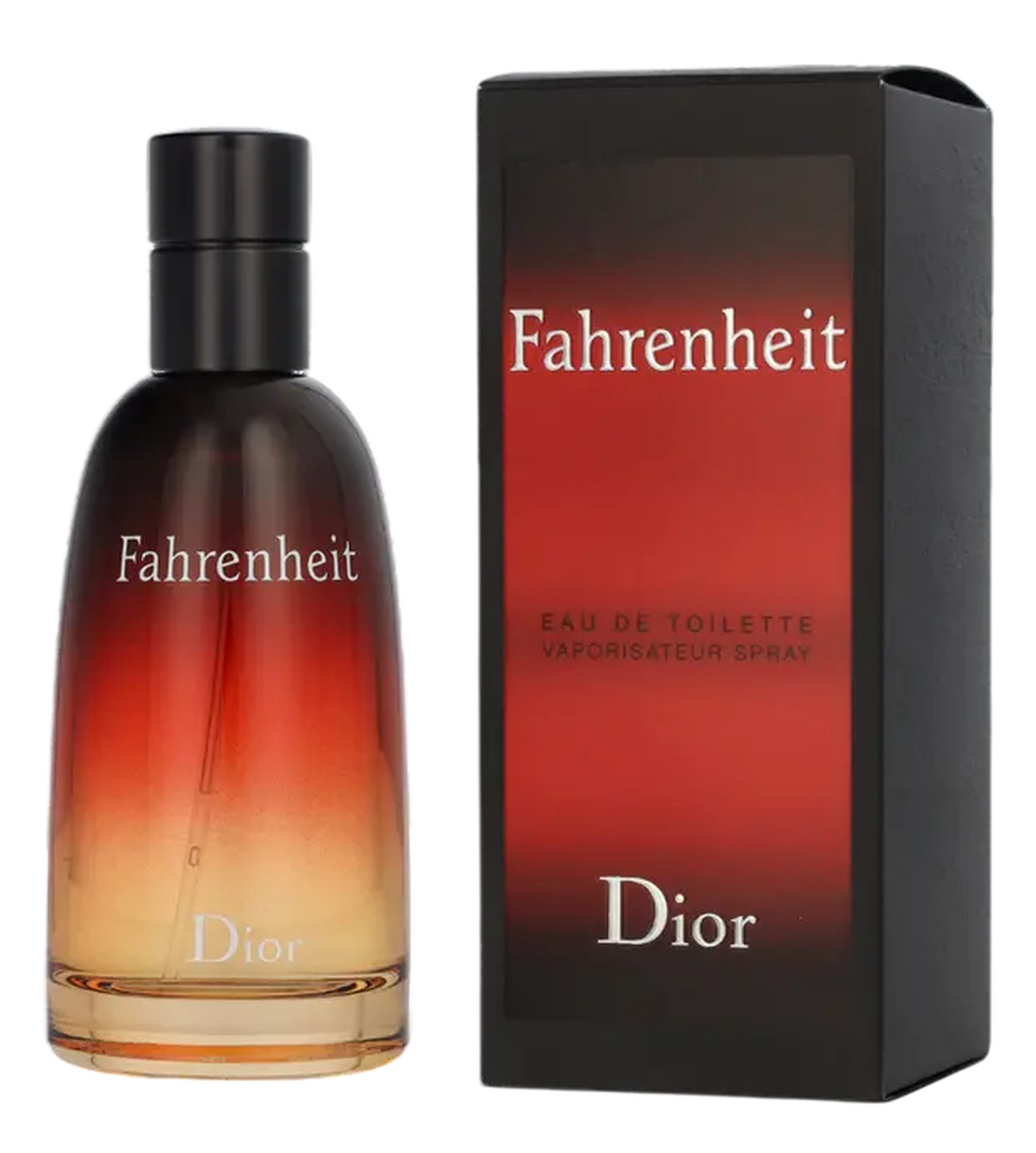 Dior Eau de Toilette Fahrenheit EDT Herren Spray, Würzig-ledriger Duft mit Mandarine, Veilchen und Leder