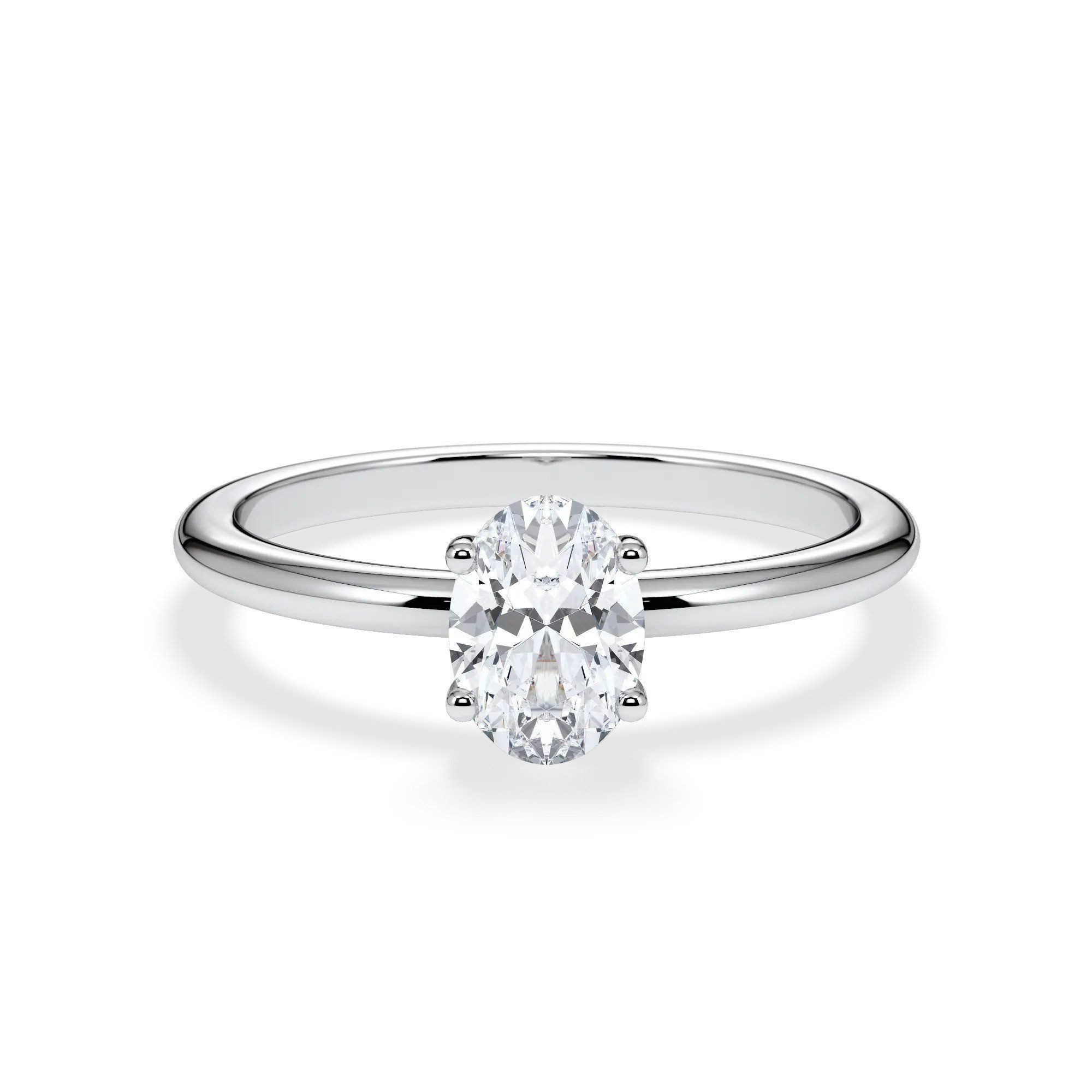 Adam & Eve Diamantring 750/- Gold - großer Diamant 2,00ct + 16 x 0,09ct Brillanten, (LAB02 Diamantring), Lab Grown Diamonds - Nachhaltig und günstig