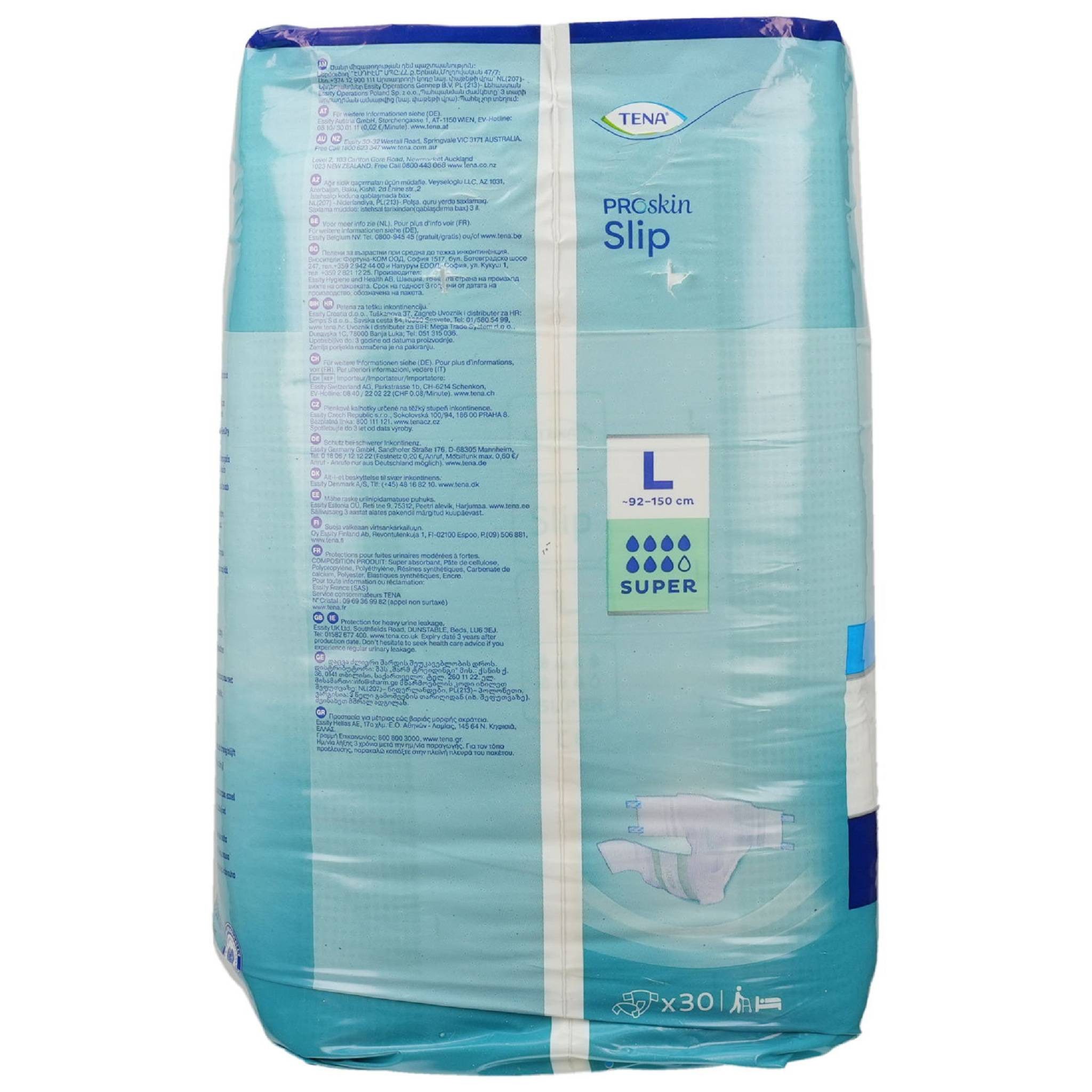 TENA Windeln SLIP super L 30St PZN 18914930