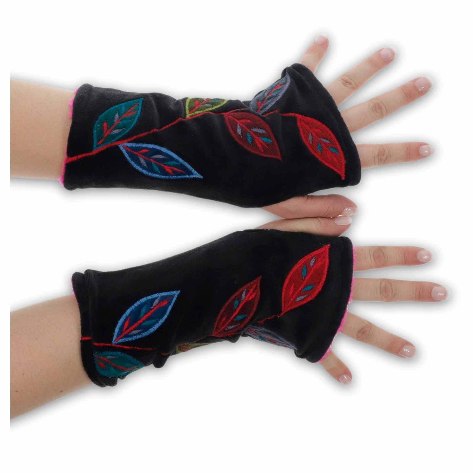 KUNST UND MAGIE Armstulpen Kunst und Magie Samt Armstulpen Wendbare Stulpen günstig online kaufen