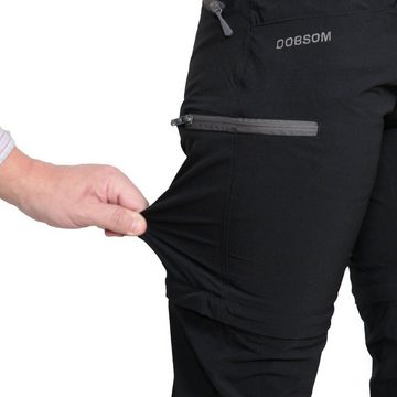 Dobsom Zip-off-Hose Dobsom Damen Wanderhose atmungsaktiv Zipp Off Funktion 4 Wege Stretch 4 Wege Strech, elastisch, atmungsaktiv, schnelltrocknend, schmutzabweisend