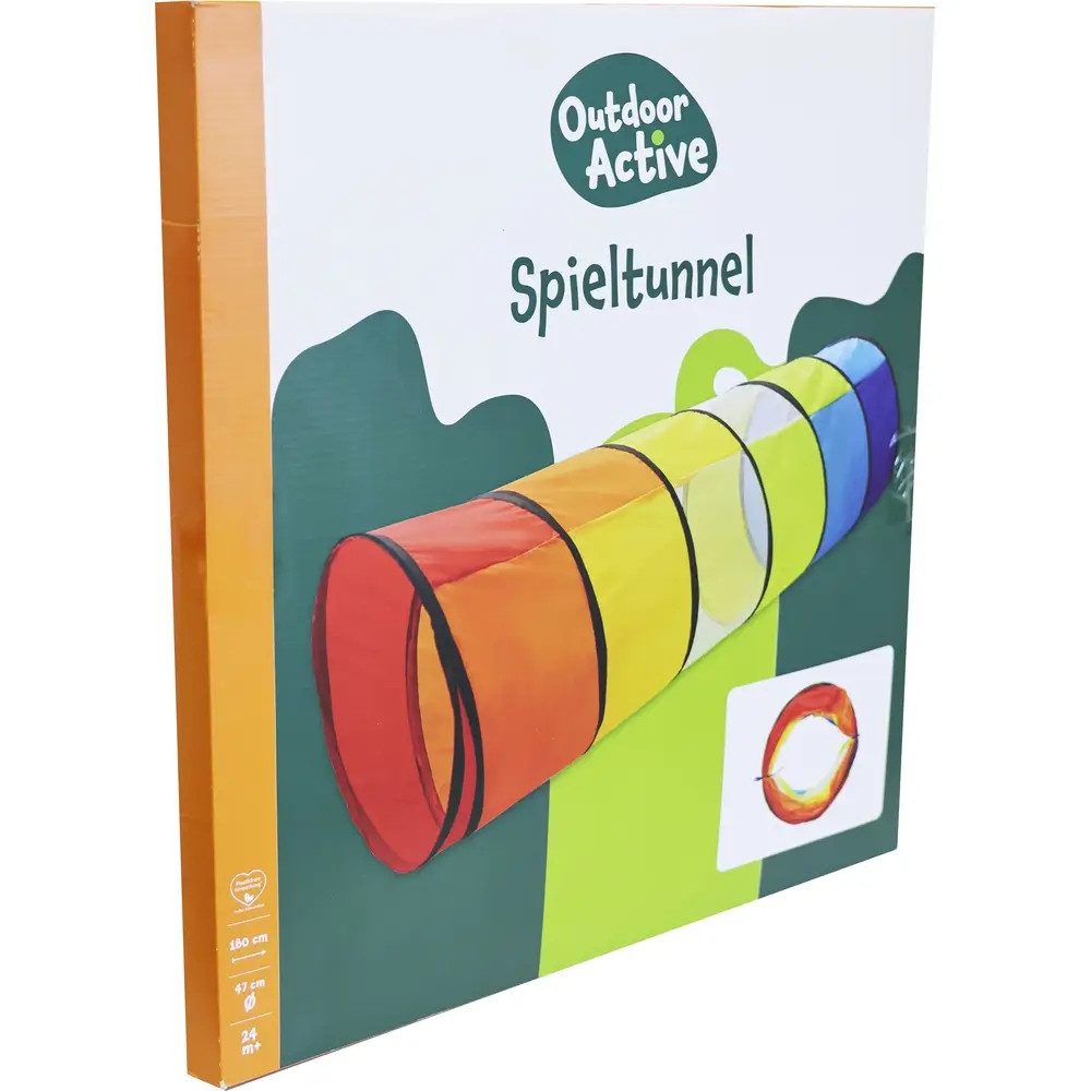 Vedes Spielhaus Outdoor active Spieltunnel #47cm, Länge 180 cm
