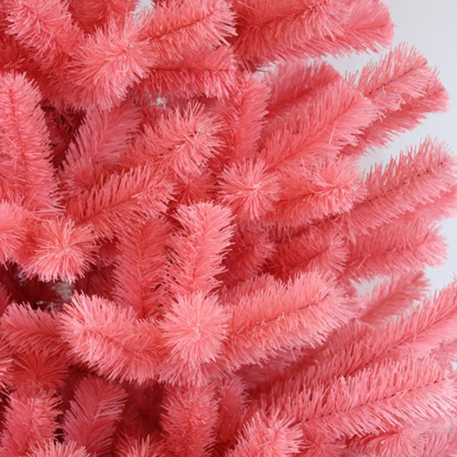 Künstlicher Christbaum Decorwelt 100-220cm Weihnachtsbaum Tannenbaum Künstlicher Pink Weihnachtsbaum