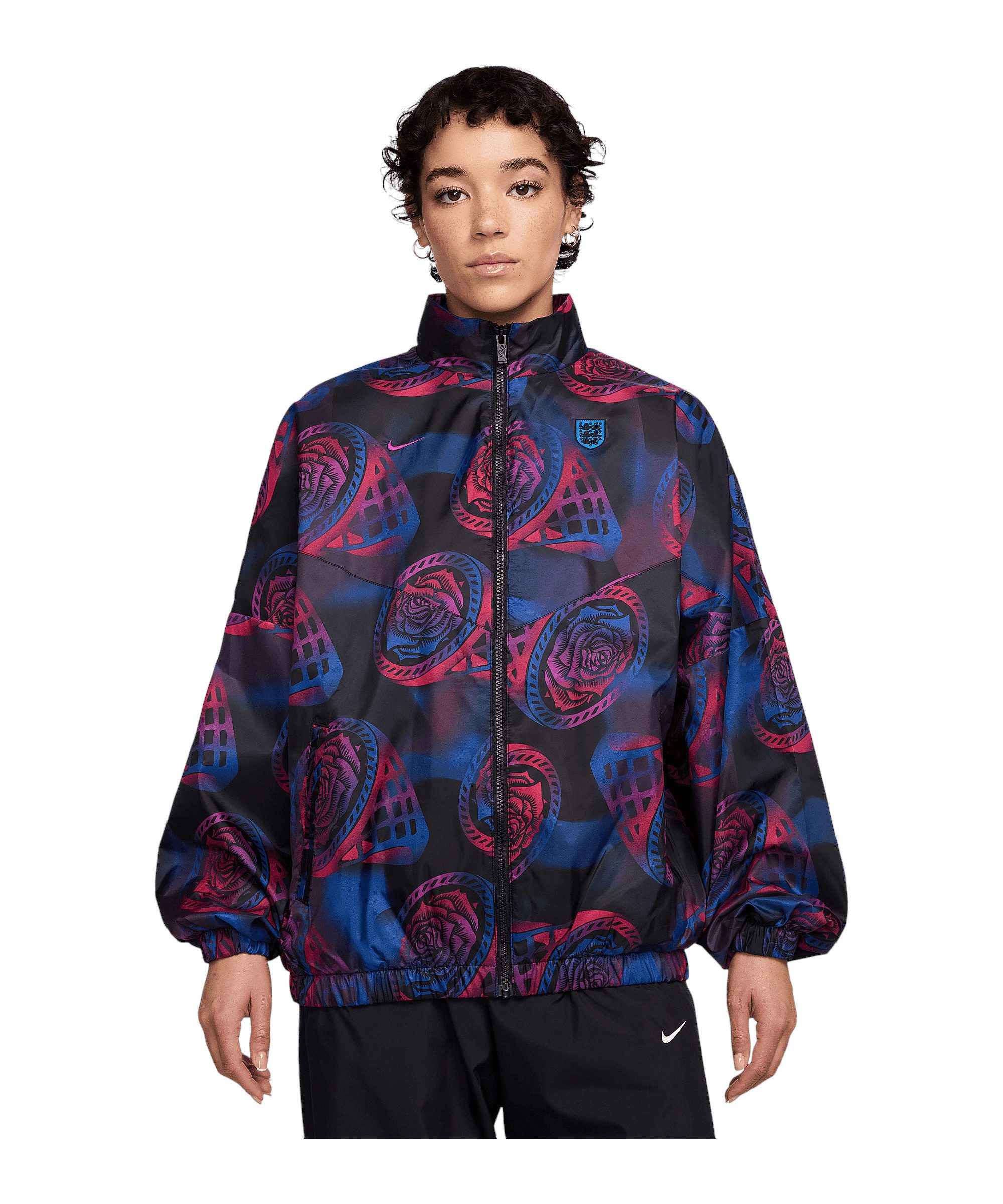 Nike Sweatjacke Nike Performance England Woven Jacke Damen Polyester