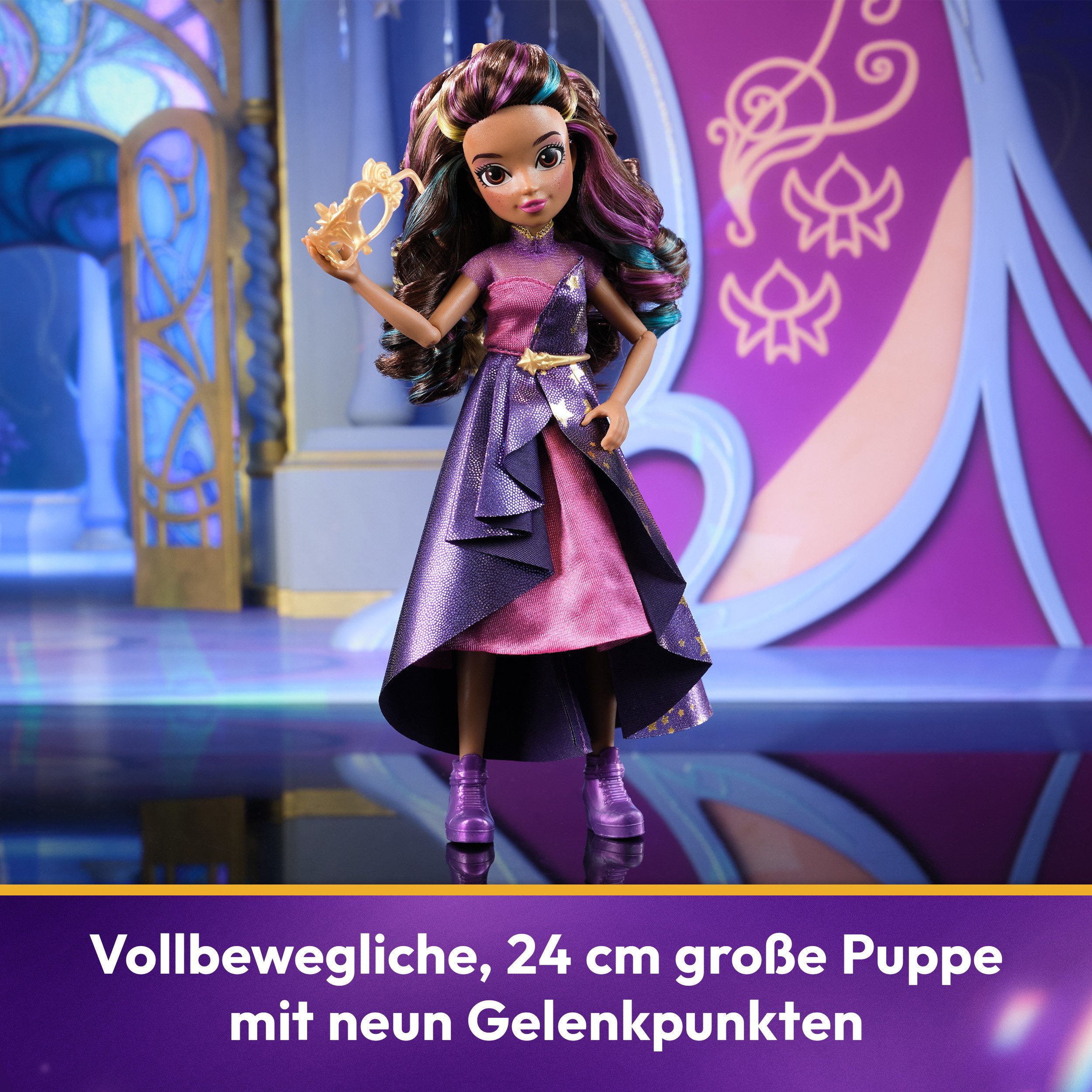 Spin Master Anziehpuppe Unicorn Academy Deluxe Maskenball - Sophia