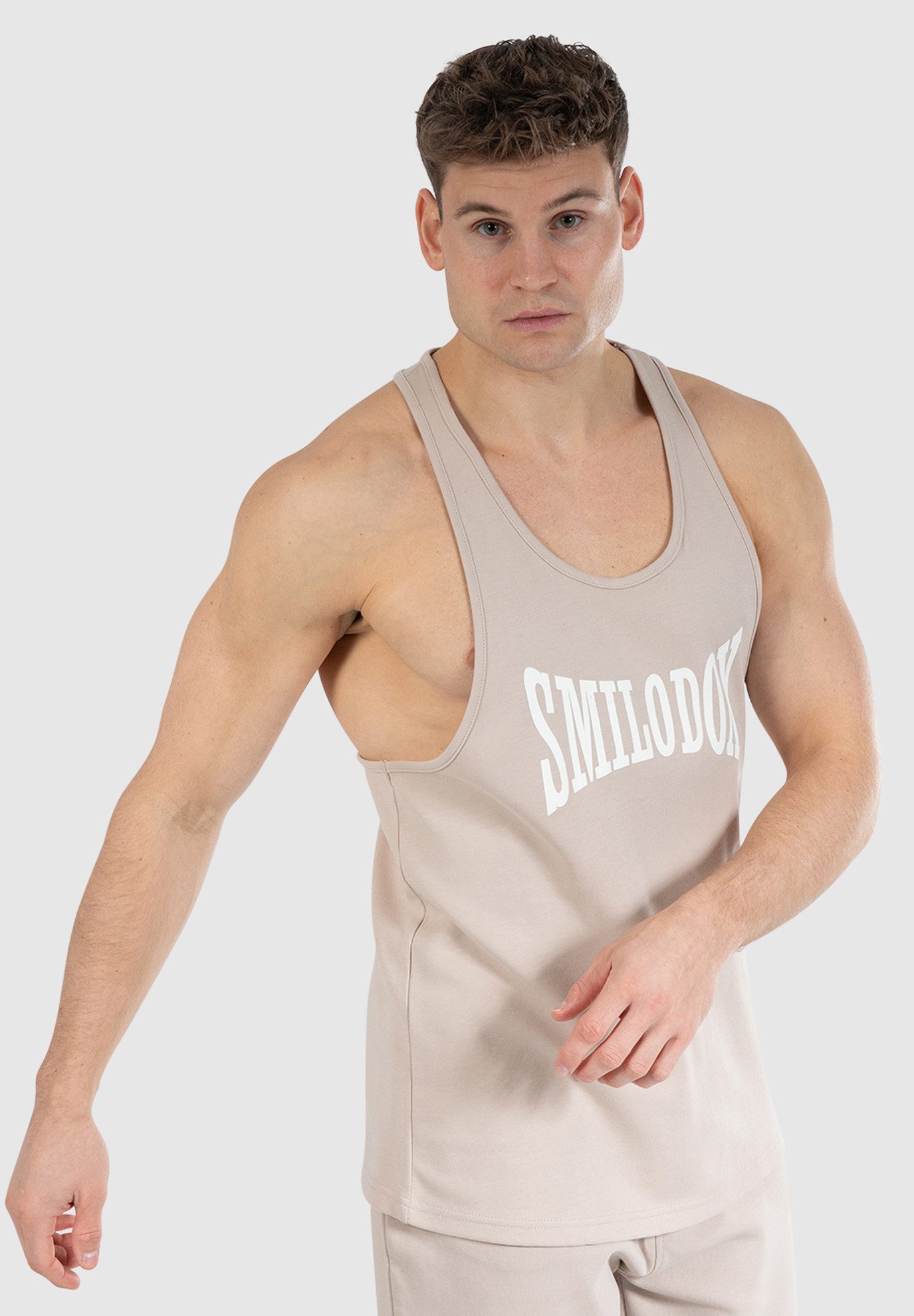 Smilodox Tanktop Classic Pro, Tank Top Stringer, Regular Fit, ärmelloses Workout Shirt Perfekt geeignet für Gym, Fitness & Bodybuilding, Muscle Shirt