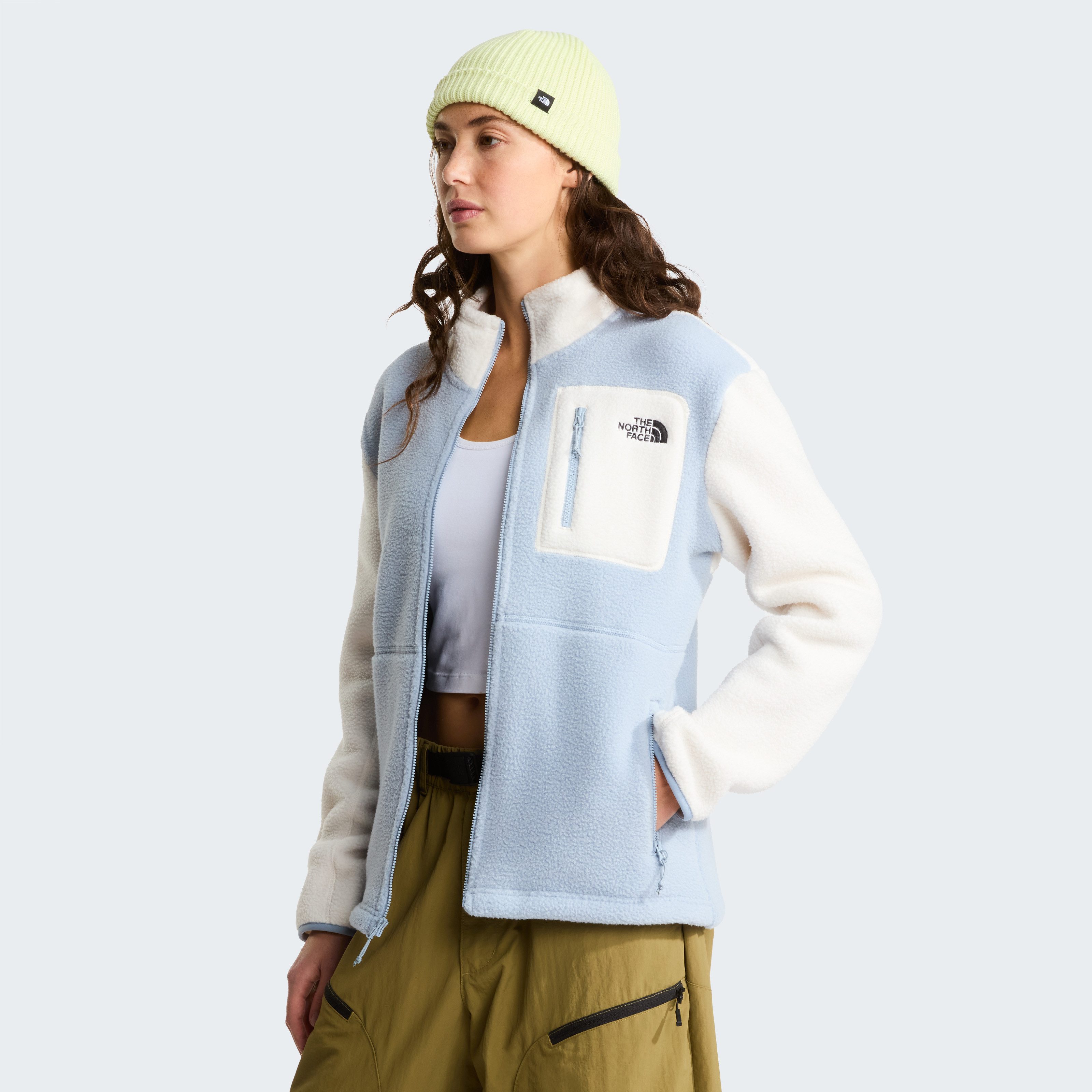 The North Face Strickfleece-Pullover W YUMIORI FULL ZIP (1-tlg) aus Polyest günstig online kaufen