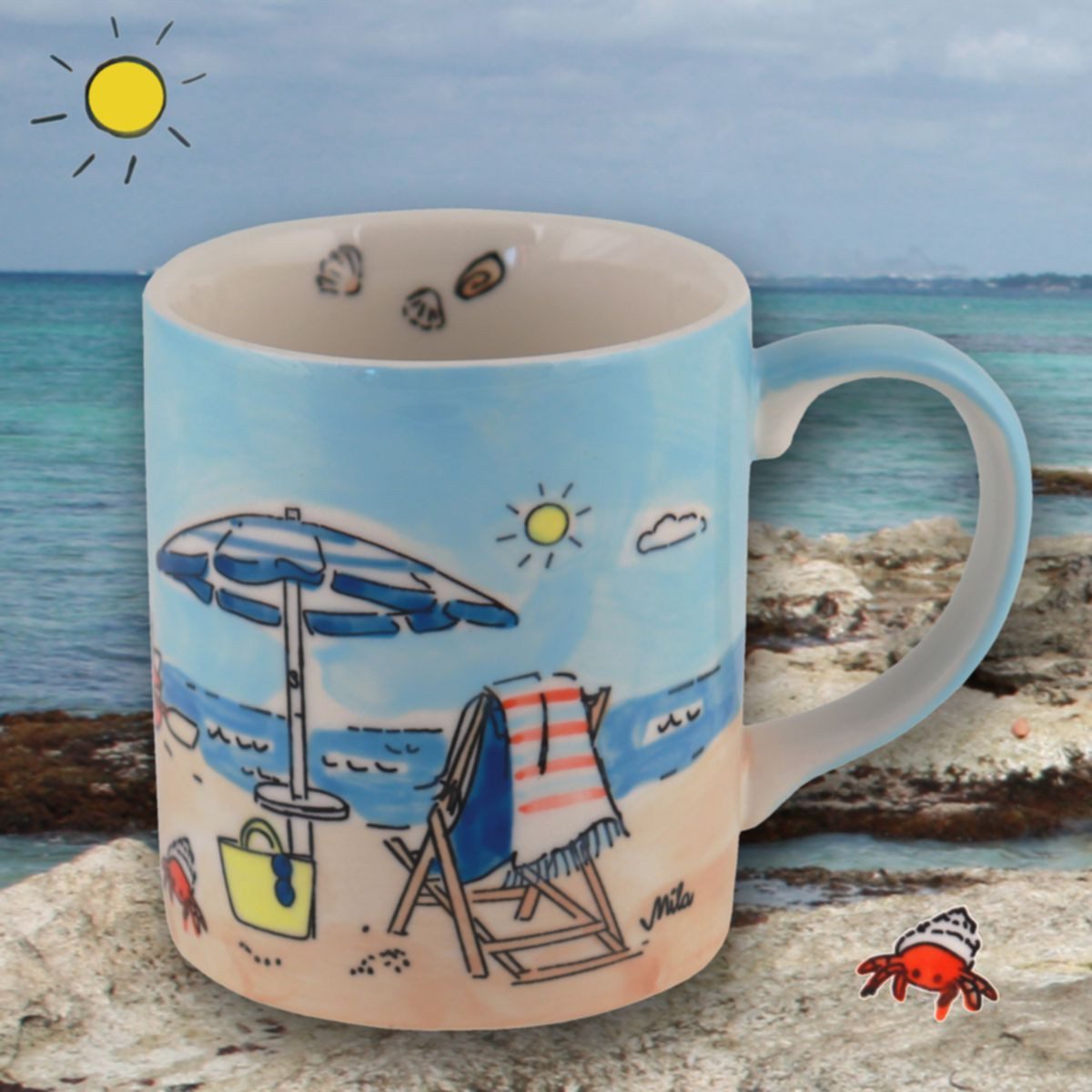 Mila Becher Mila Keramik-Becher Dolce Vita, Keramik