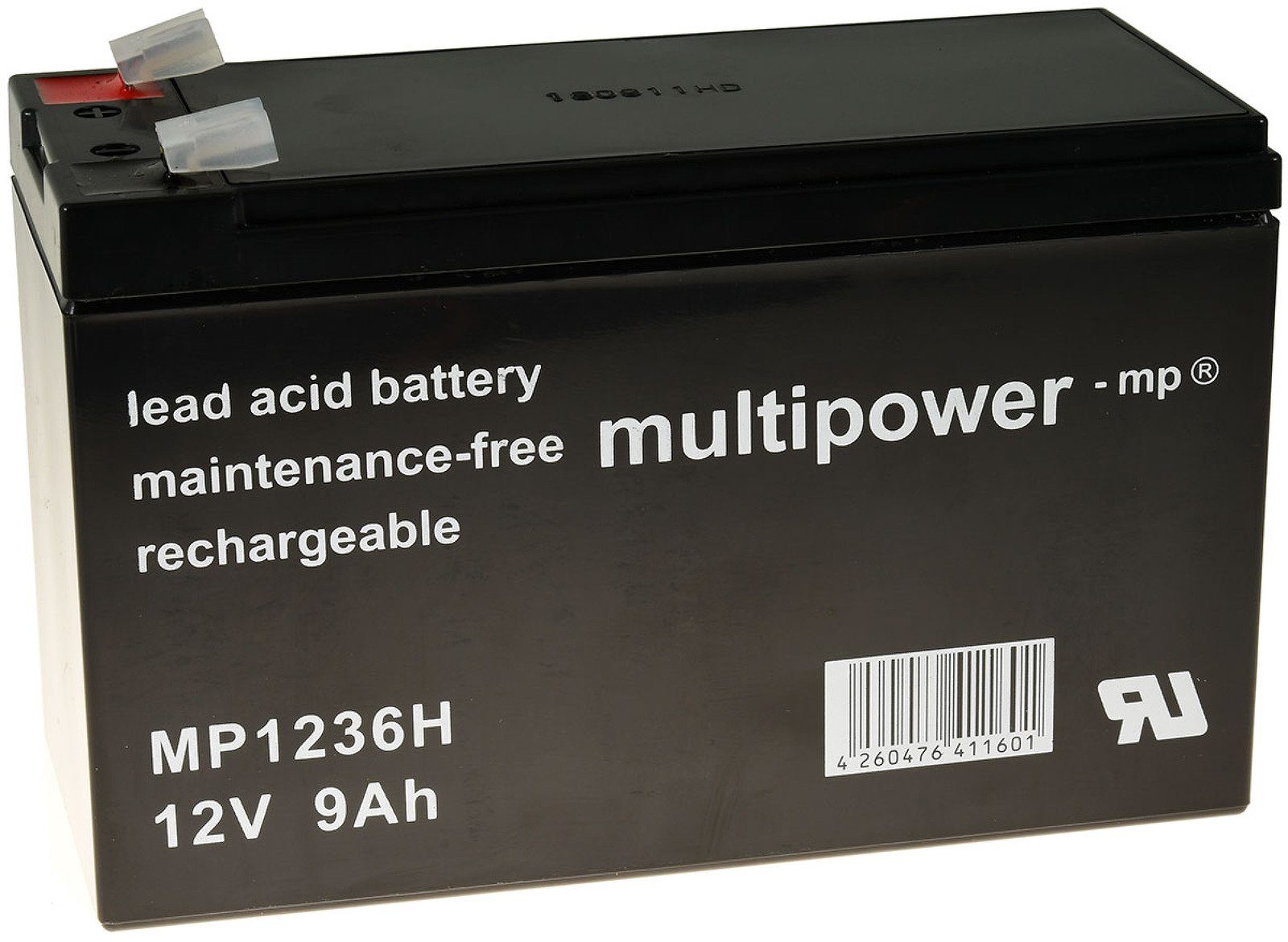 Powery Powery Bleiakku MP1236H für USV APC Back-UPS BK650EI 9Ah 12V Свинцово-кислотные аккумуляторы 9000 mAh (12 V)