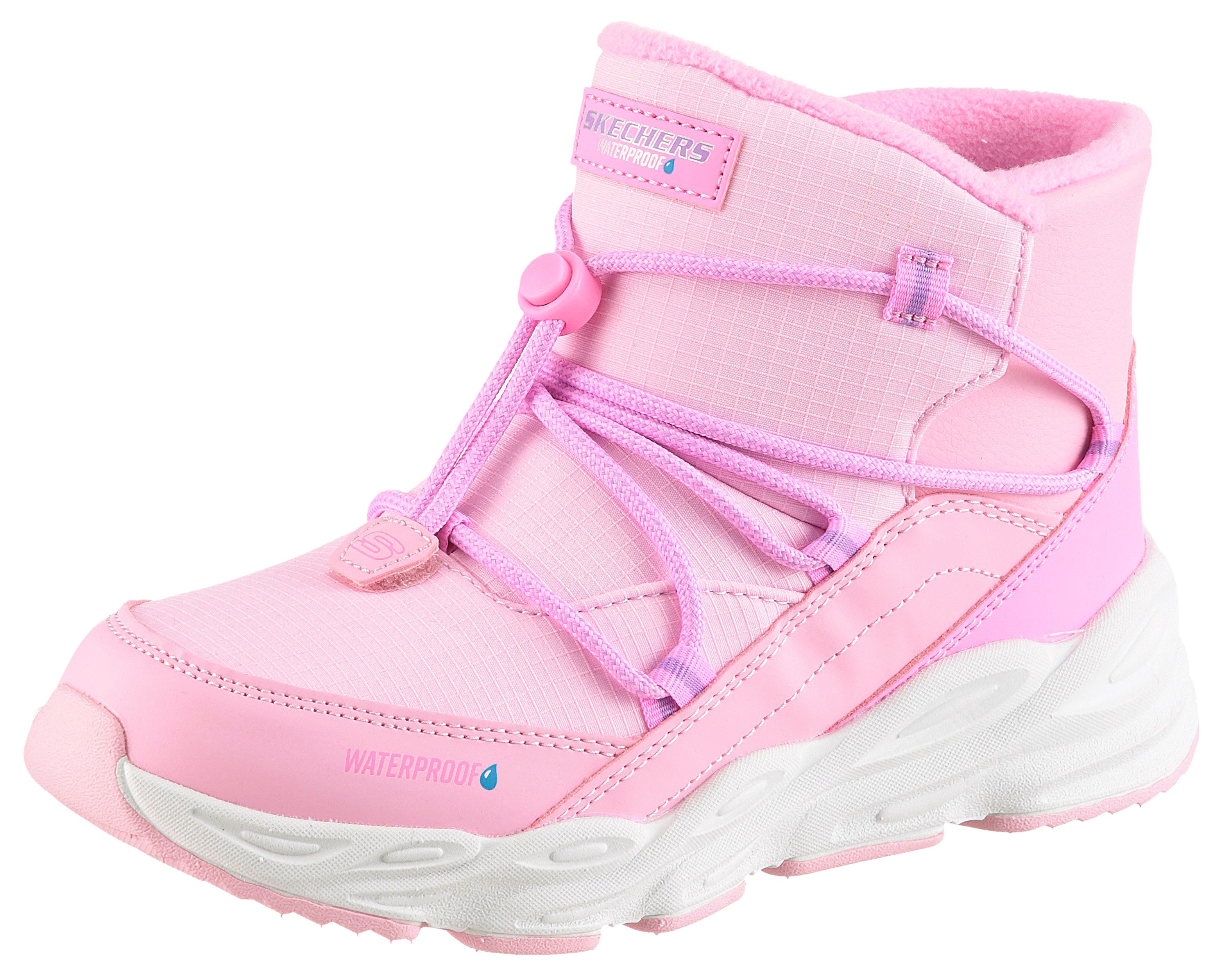 Skechers TURBO TREAD Schlupfboots Winterboots mit Gummizug, Größenschablone zum Download