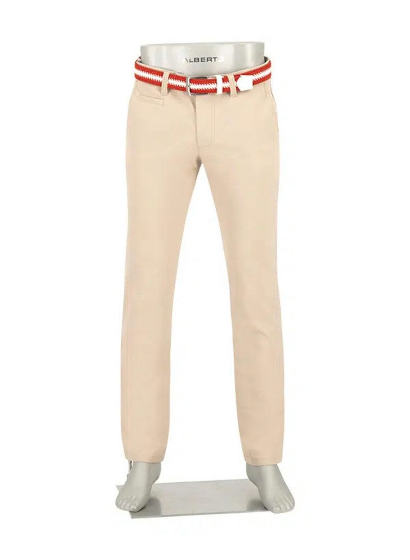 Golfhose Alberto Golfhose Rookie Performance WR Beige Herren