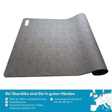 Skandika Bodenschutzmatte für Fitnessgeräte 90x200cm, Made in Germany, Multifunktionsmatte