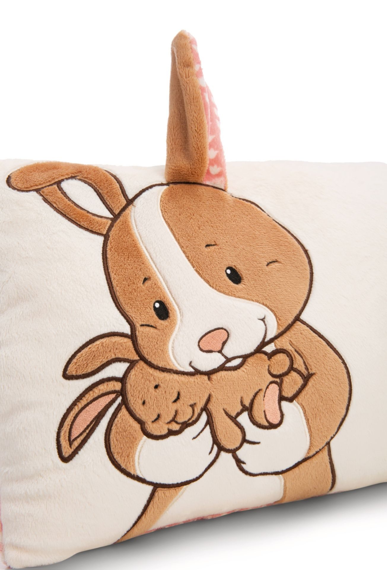 Nici Kuscheltier Nici Kissen Hase & Kind Hopsala 43 x 25 cm