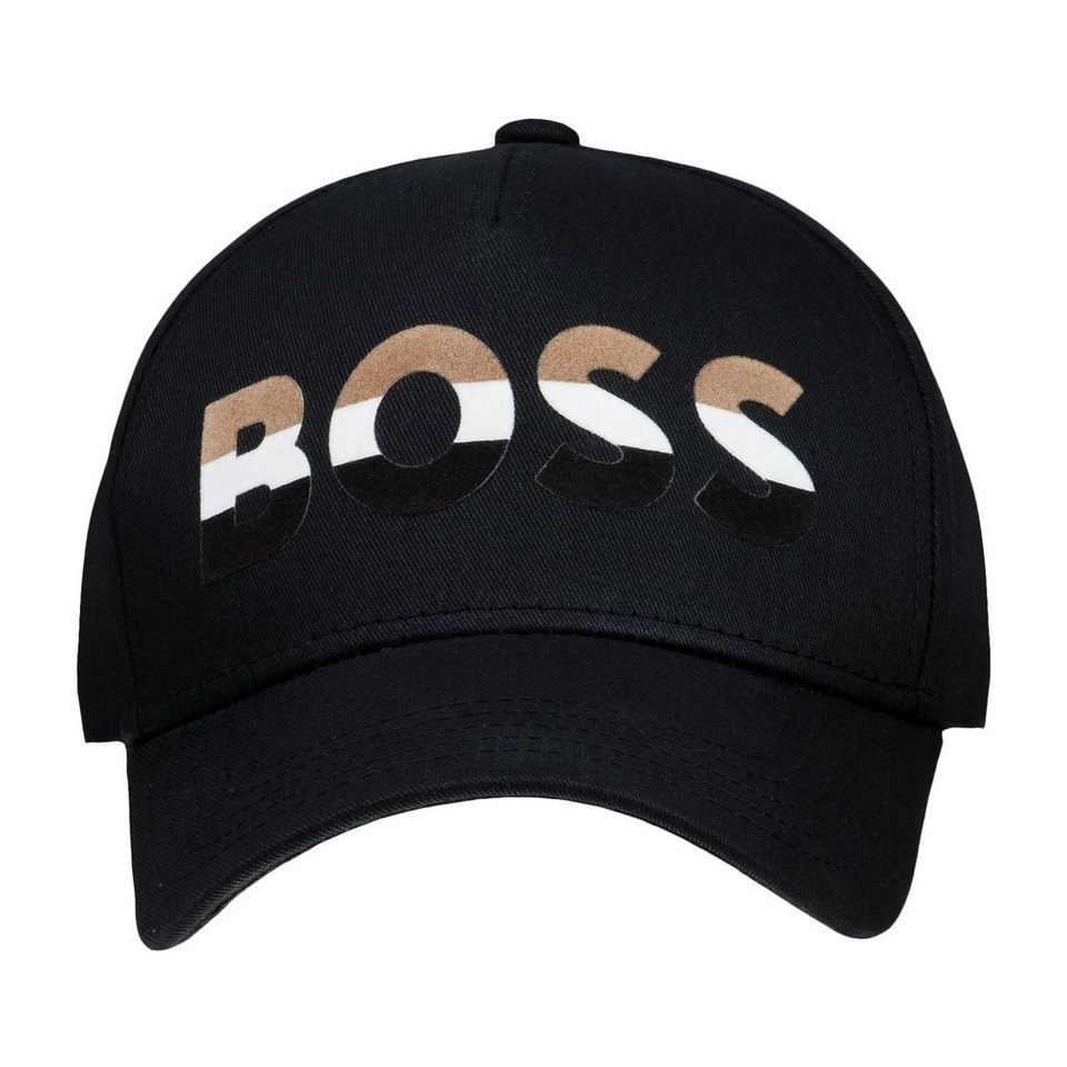 BOSS Baseball Cap Seville mit charakteristisch gestreiften Logo