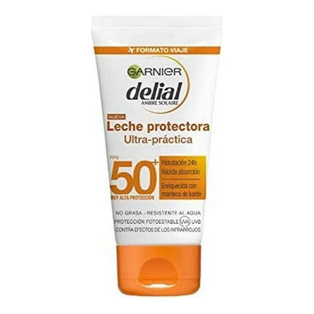 Spf50 Sonnenschutzpflege DELIAL Schutzmilch Delial praktische Ultra 50ml