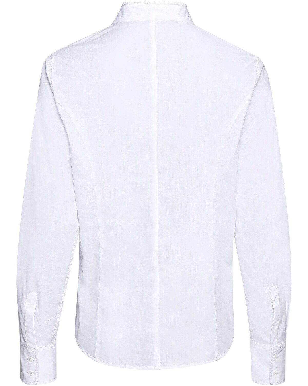 Luis Steindl Trachtenbluse Kelchkragenbluse mit Spitze günstig online kaufen