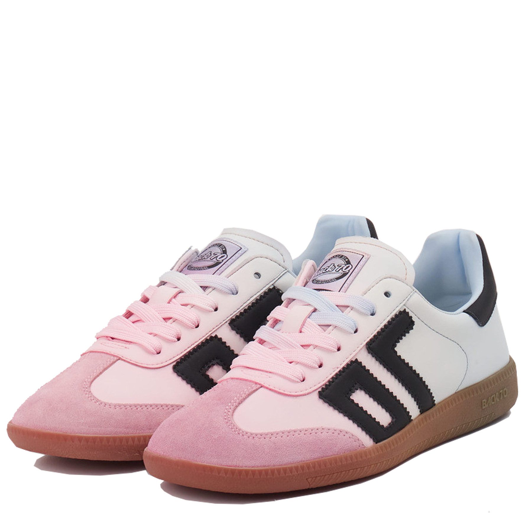 Back 70 BACK70 Sneaker CLOUD RAINBOW aus Leder - Pink/Sky Sneaker