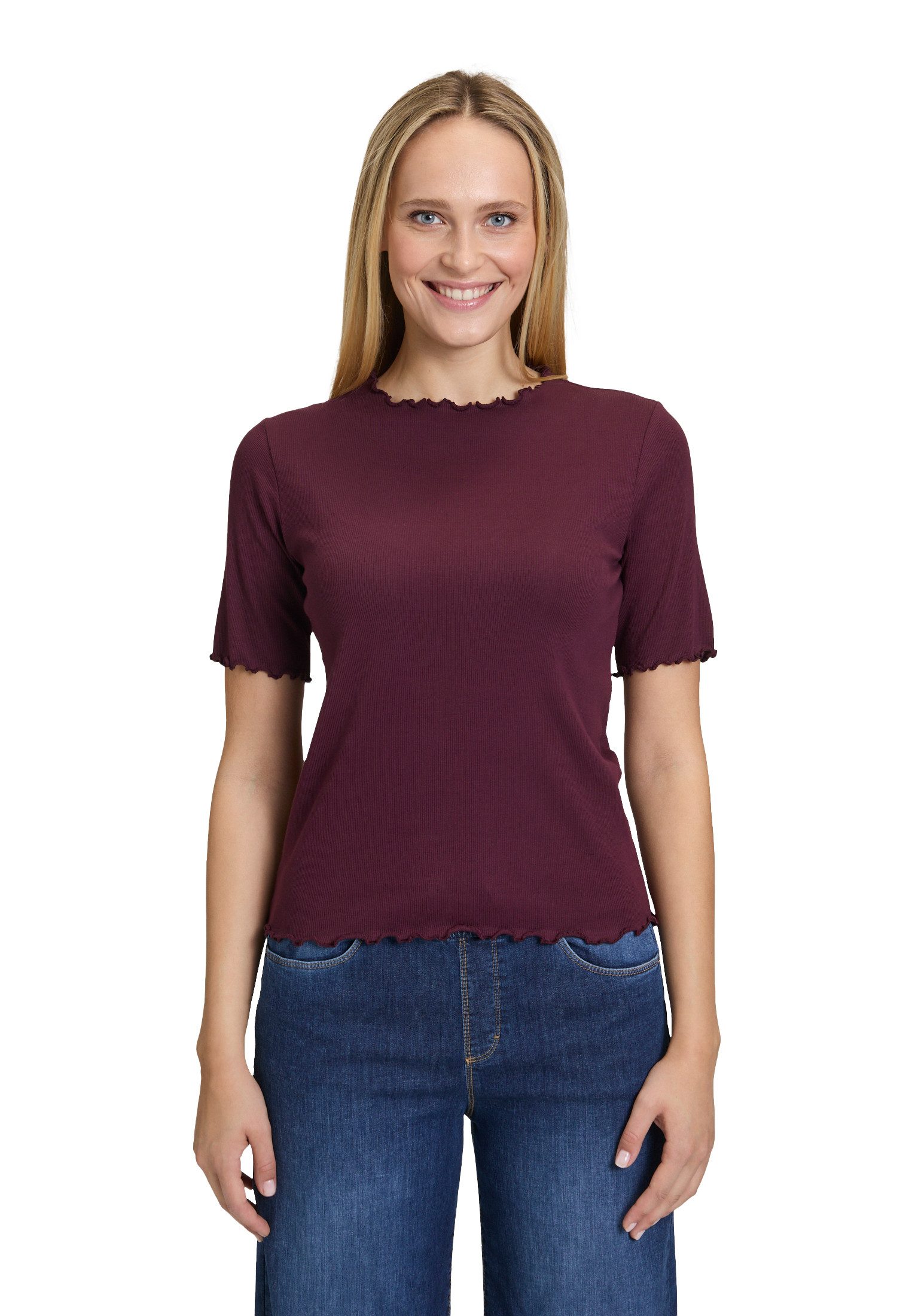 Cartoon Kurzarmshirt Cartoon Halbarm-Shirt mit Kragen günstig online kaufen