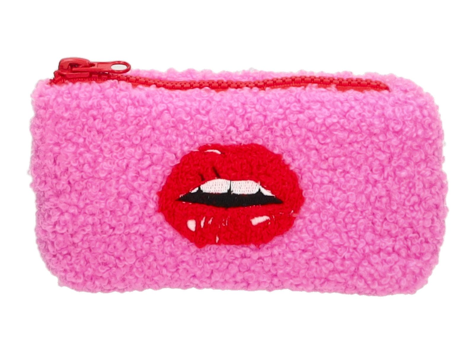 Giftcompany Kosmetiktasche Voyage Teddy Tasche S Lippen pink 16cm