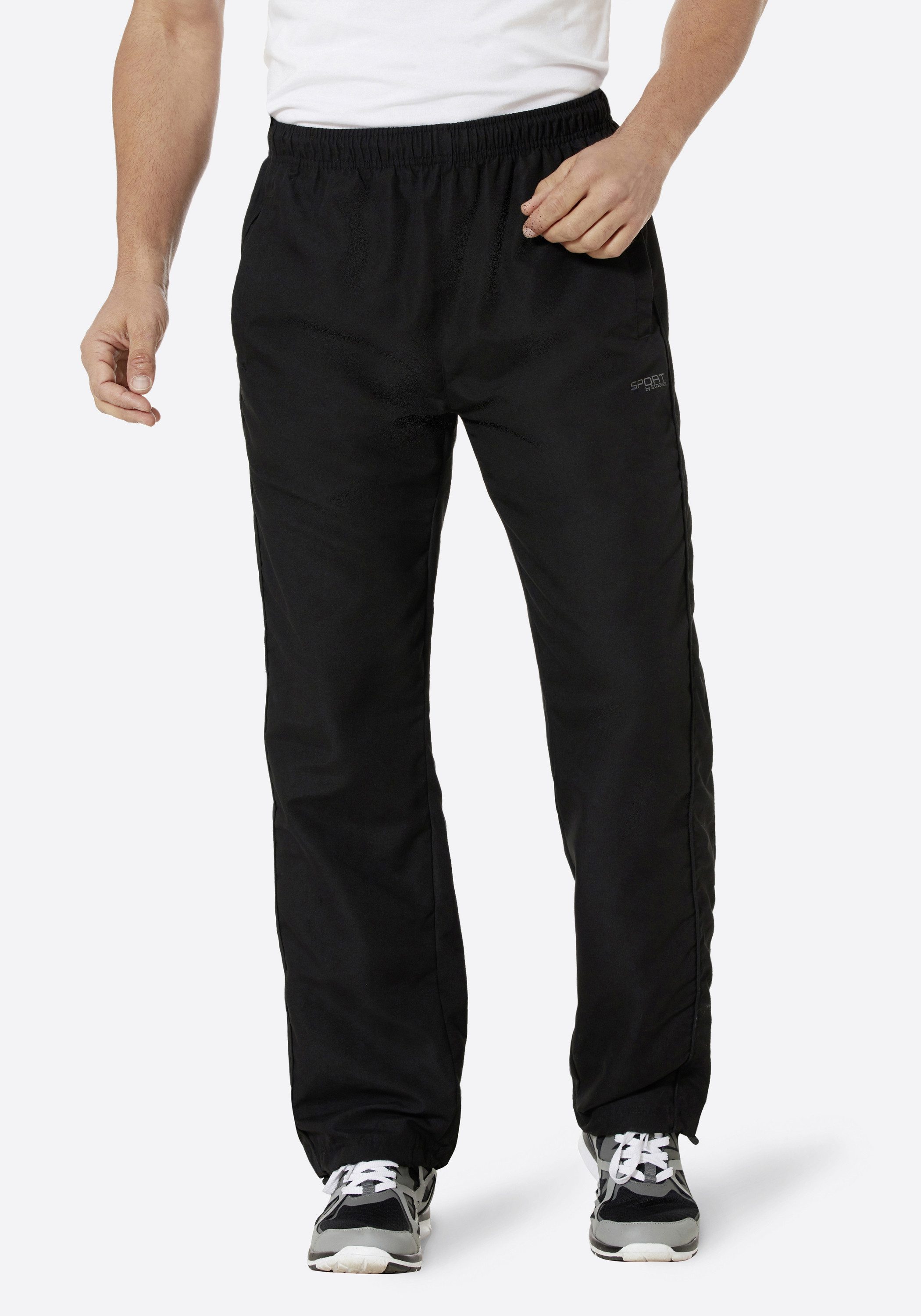 Stooker Men Sporthose Microfaser Trainingshose Regular Fit Sport Microfaser günstig online kaufen