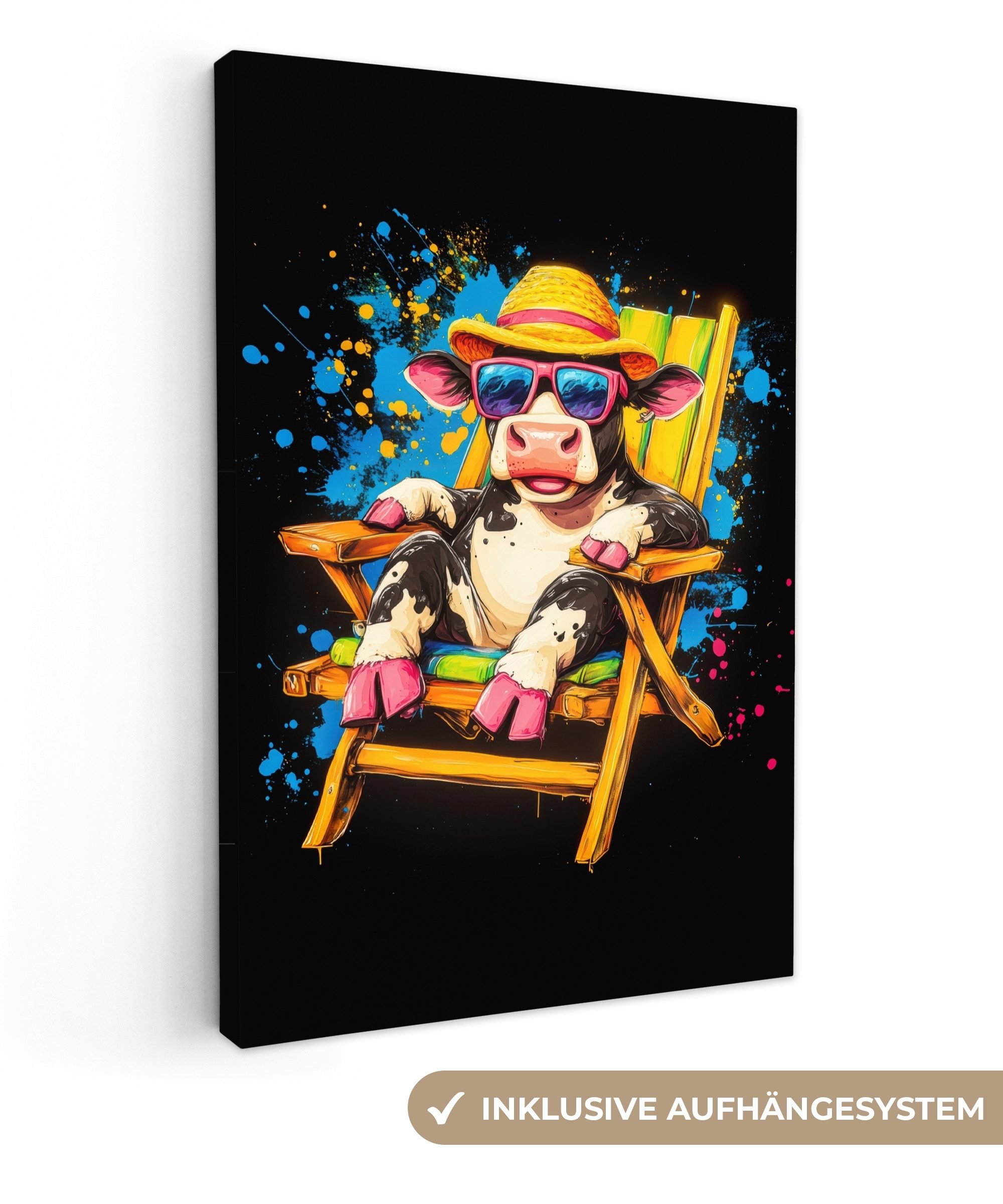 OneMillionCanvasses® Leinwandbild Graffiti - Sommer - günstig online kaufen