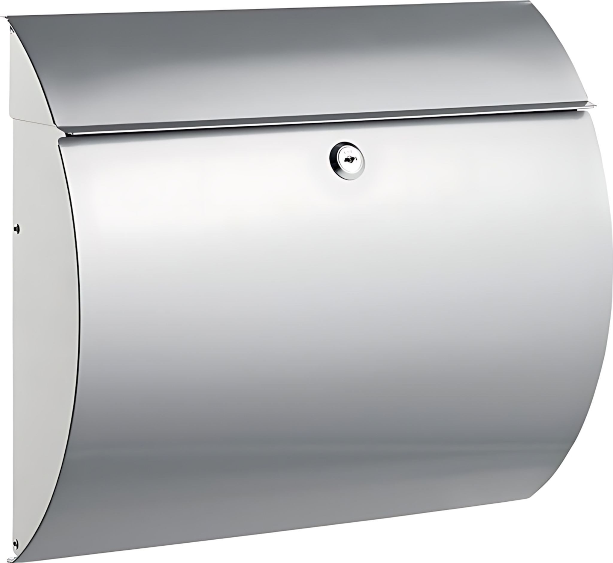 ALCO Bodenschutzmatte Alco Briefkasten Metall lackiert 330x120x375mm silber