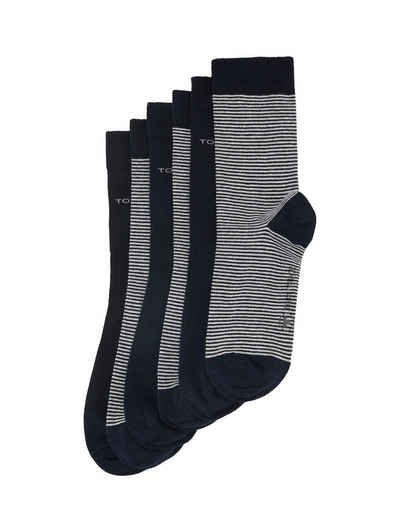 TOM TAILOR Socken Socken im 6er-Set (im Sechserpack)
