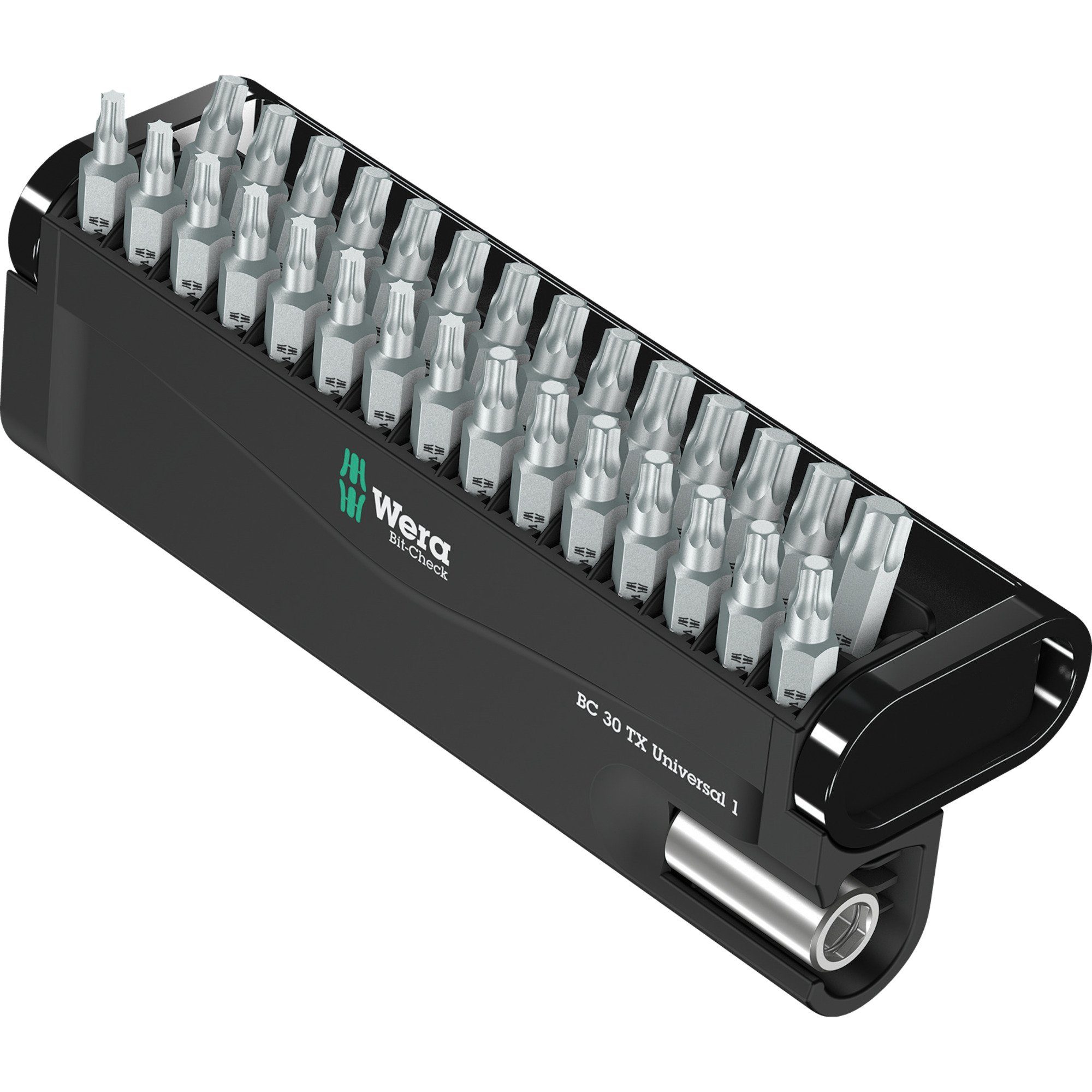 TX Wera 30 Universal Wera (TORX 1, Bit-Set Bit-Check Bit-Satz,