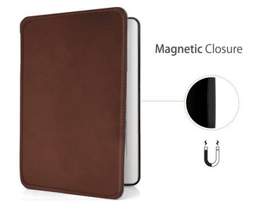MyGadget E-Reader-Hülle Kunstleder Hülle Handschlaufe Magnetisch Flip Case