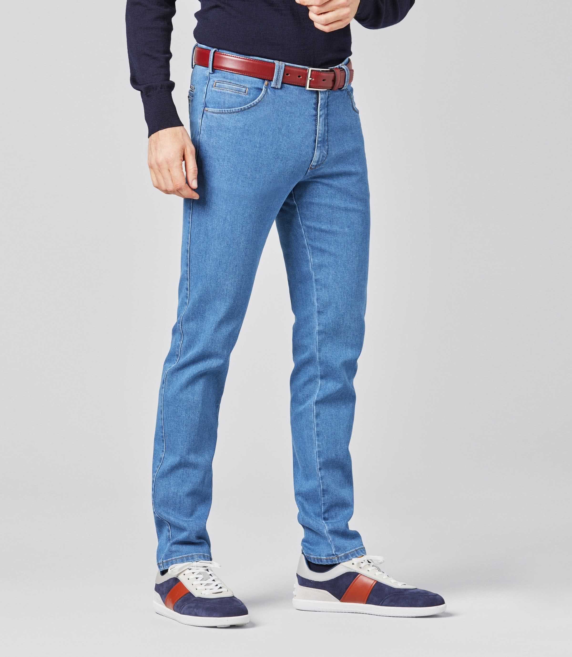 5-Pocket-Jeans MEYER DUBLIN FRESCURA JEANS blau 2-4546-16