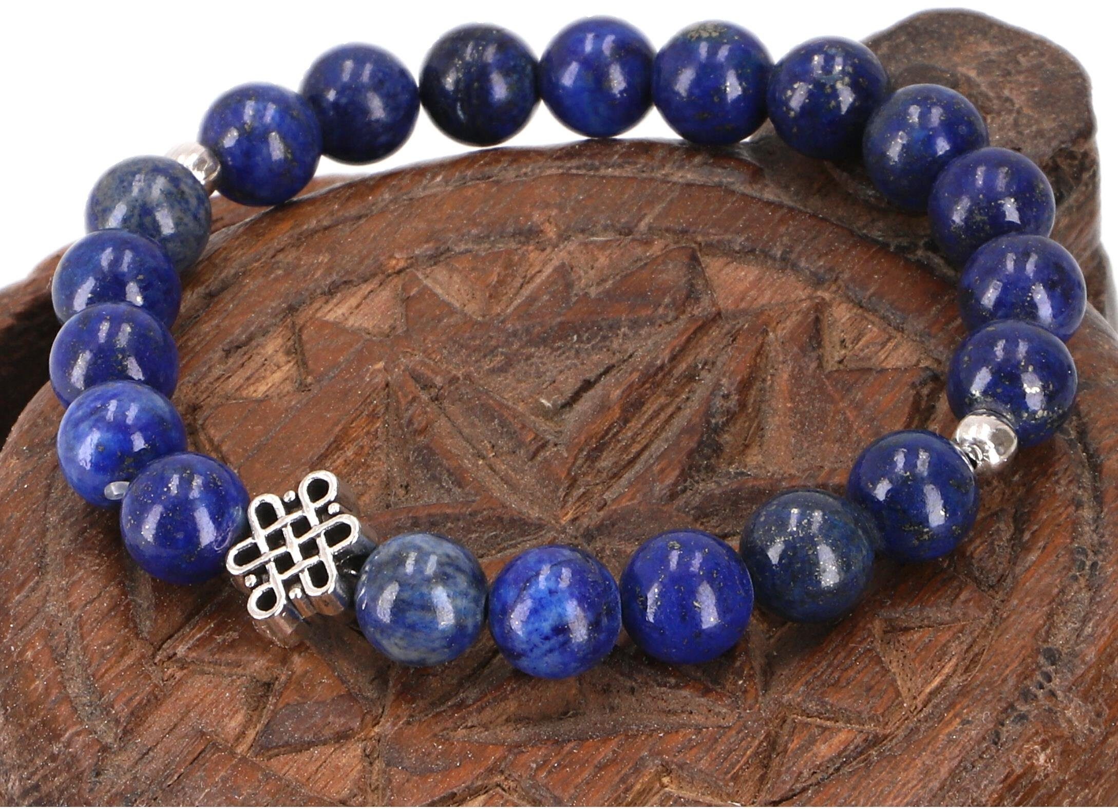 Guru-Shop Armreif Mala Armband, Handmala Endlosknoten,..