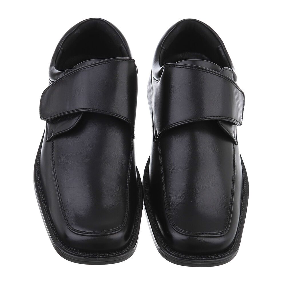 Coolwalk Herren Businessschuhe Elegant Schnürschuh (87284628) Blockabsatz Business-Schuhe in Schwarz – Bild 4 von 4