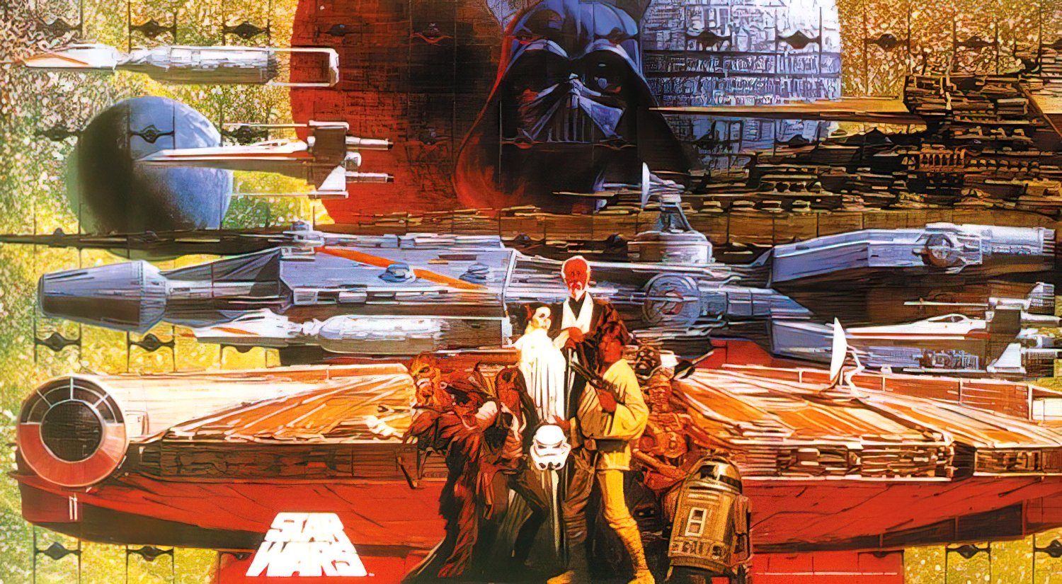 Star Wars Poster Star Wars Poster 105 x 55 cm