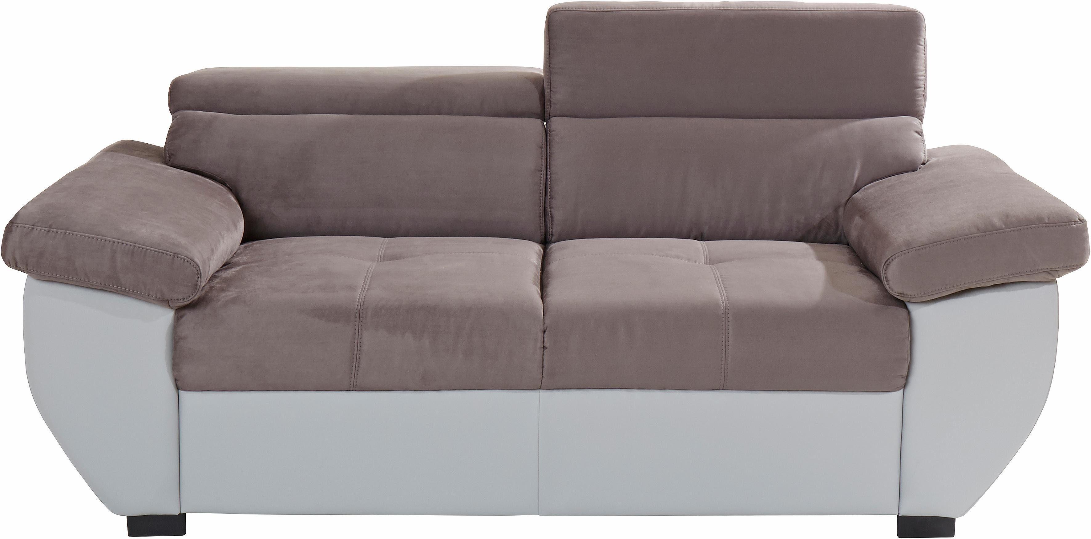 COTTA 2-Sitzer Speedway, Big-Sofa mit Kopfteilverstellung günstig online kaufen