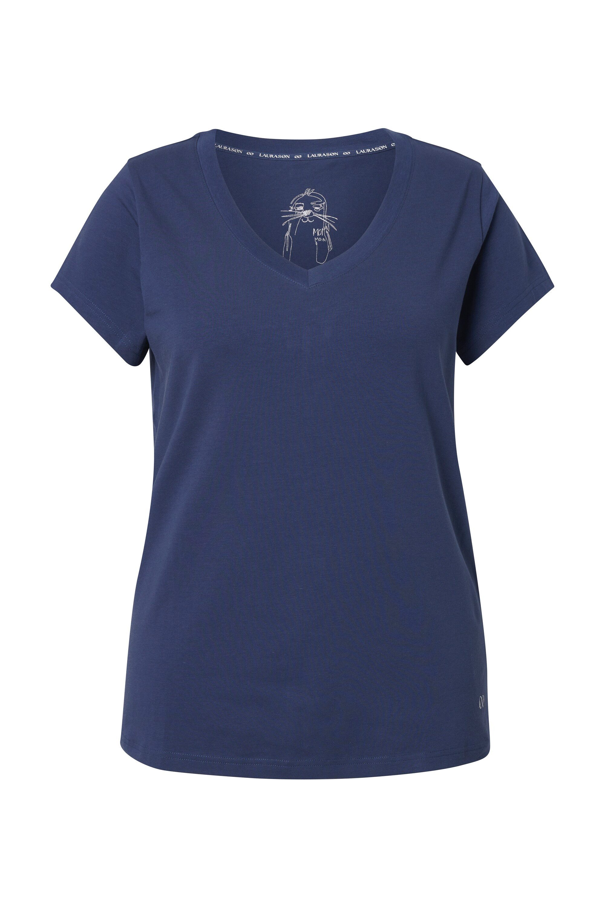 Laurasøn T-Shirt T-Shirt V-Ausschnitt 1/2 Arm günstig online kaufen