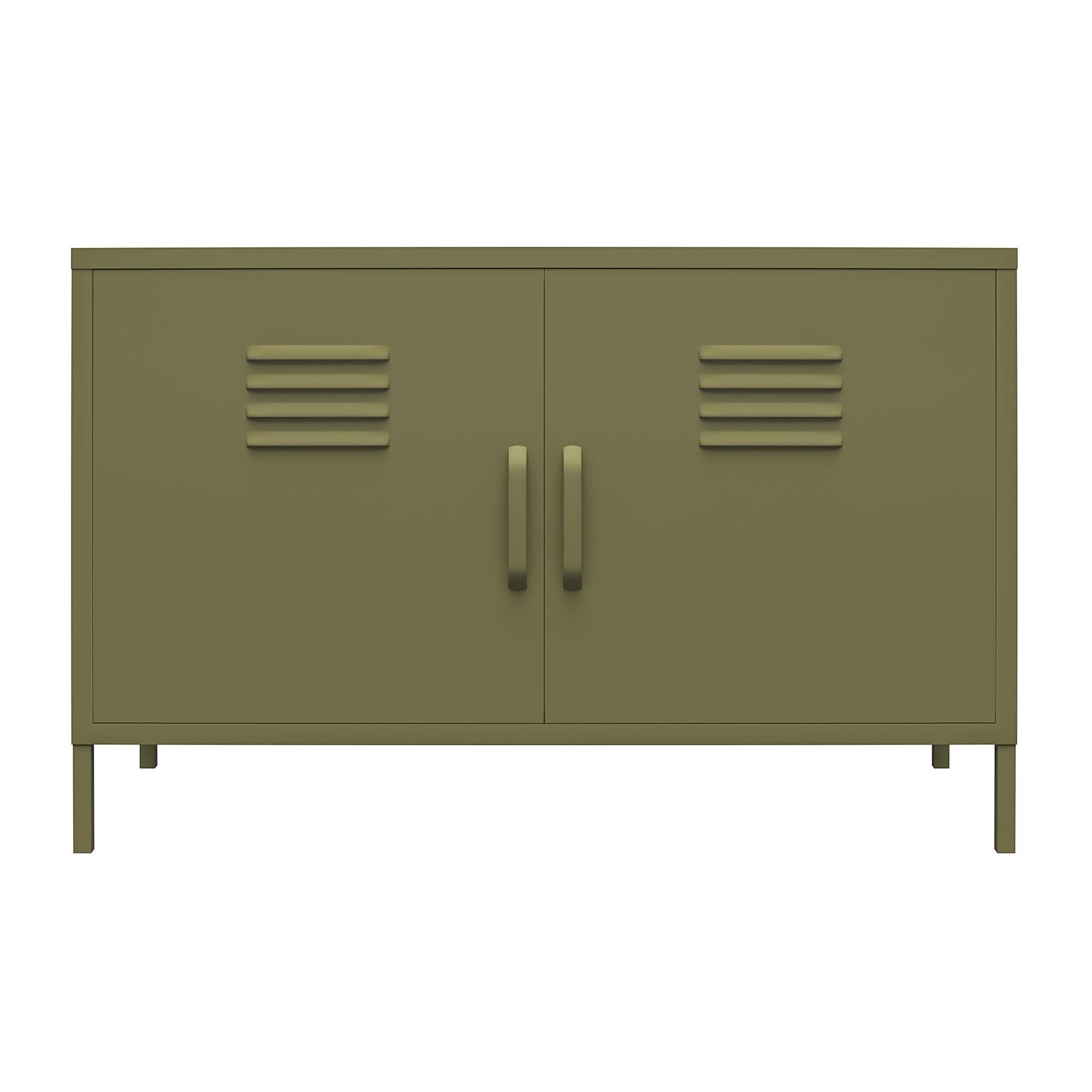 loft24 Sideboard Bradford, Spint Schrank aus Metalll mit 2 Türen günstig online kaufen